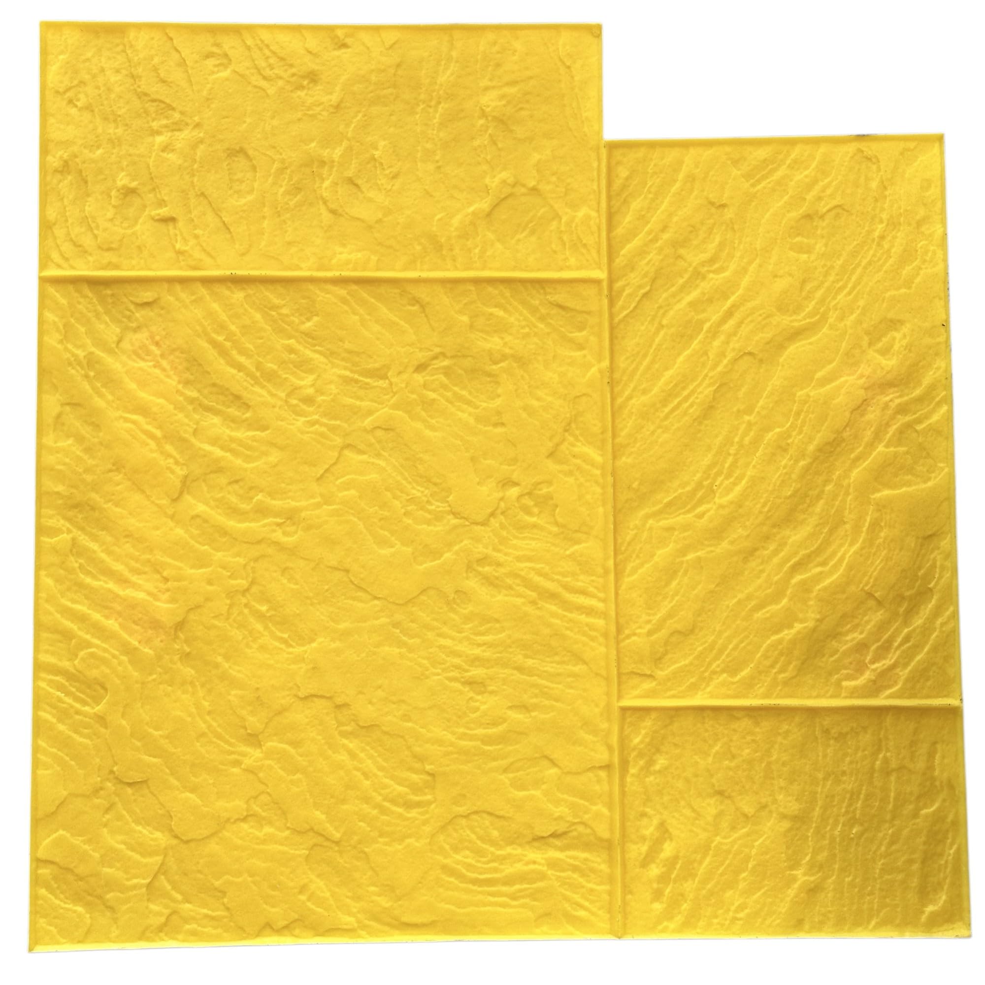 Molde para hormigón impreso Plantilla Textura Silleria Sedona 60x60 cm- Moldes Hormigon Impreso estampado Tematización (KIT 2 SEMIRIGIDOS + 1 FLEXIBLE)