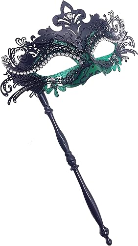 Máscara veneciana para mujeres y hombres, para fiesta de disfraces, baile de graduación, Halloween, Mardi Gras