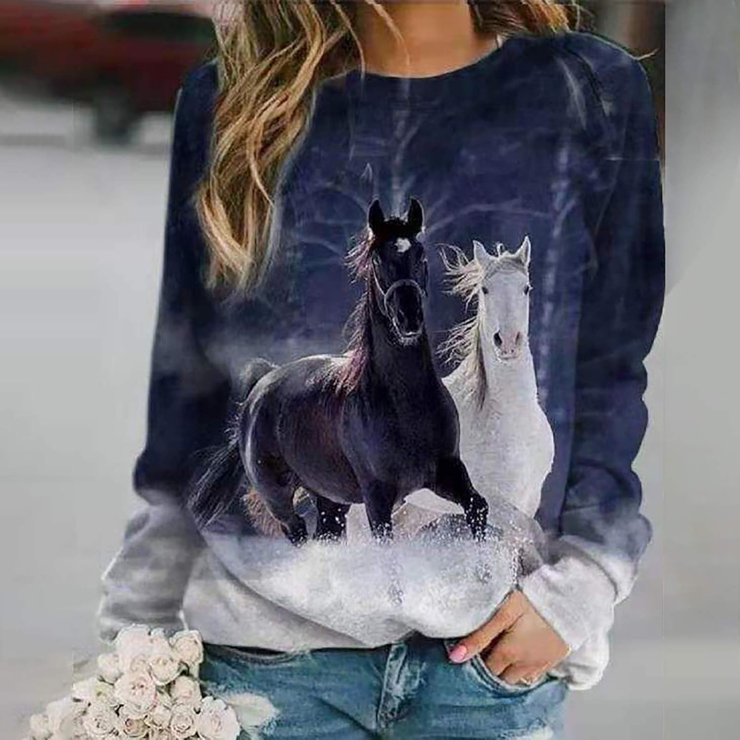 Amazon.com: Horse Sweatshirts for Women 