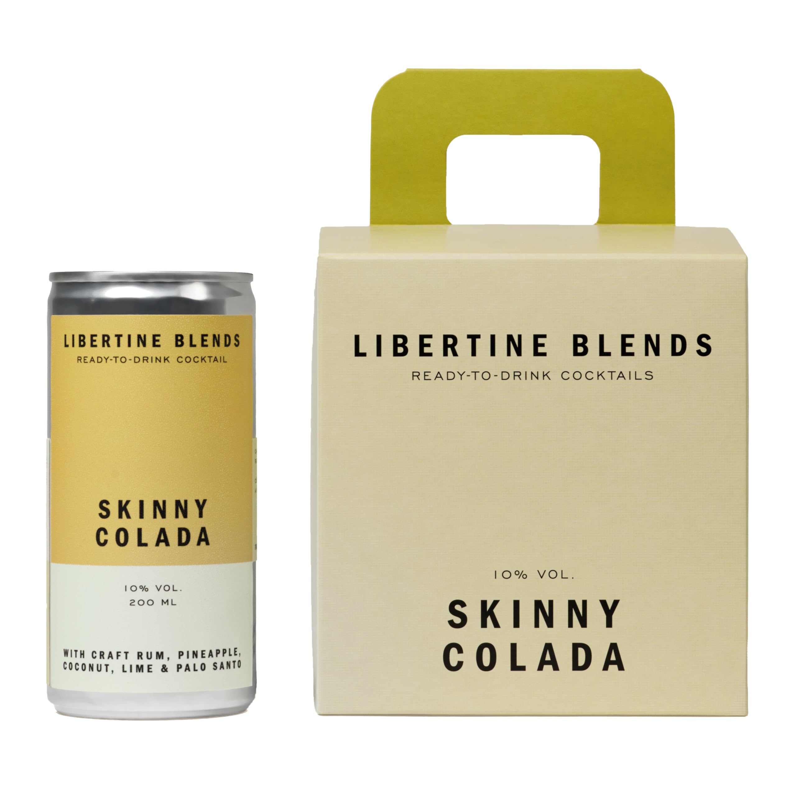 Libertine Blends Skinny Colada Ready-To-Drink Cocktail 200ml (Pack of 4)