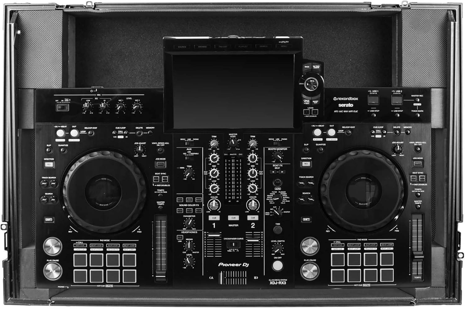 Pioneer XDJ-RX3 Industrial Board Glide Style Flight Case