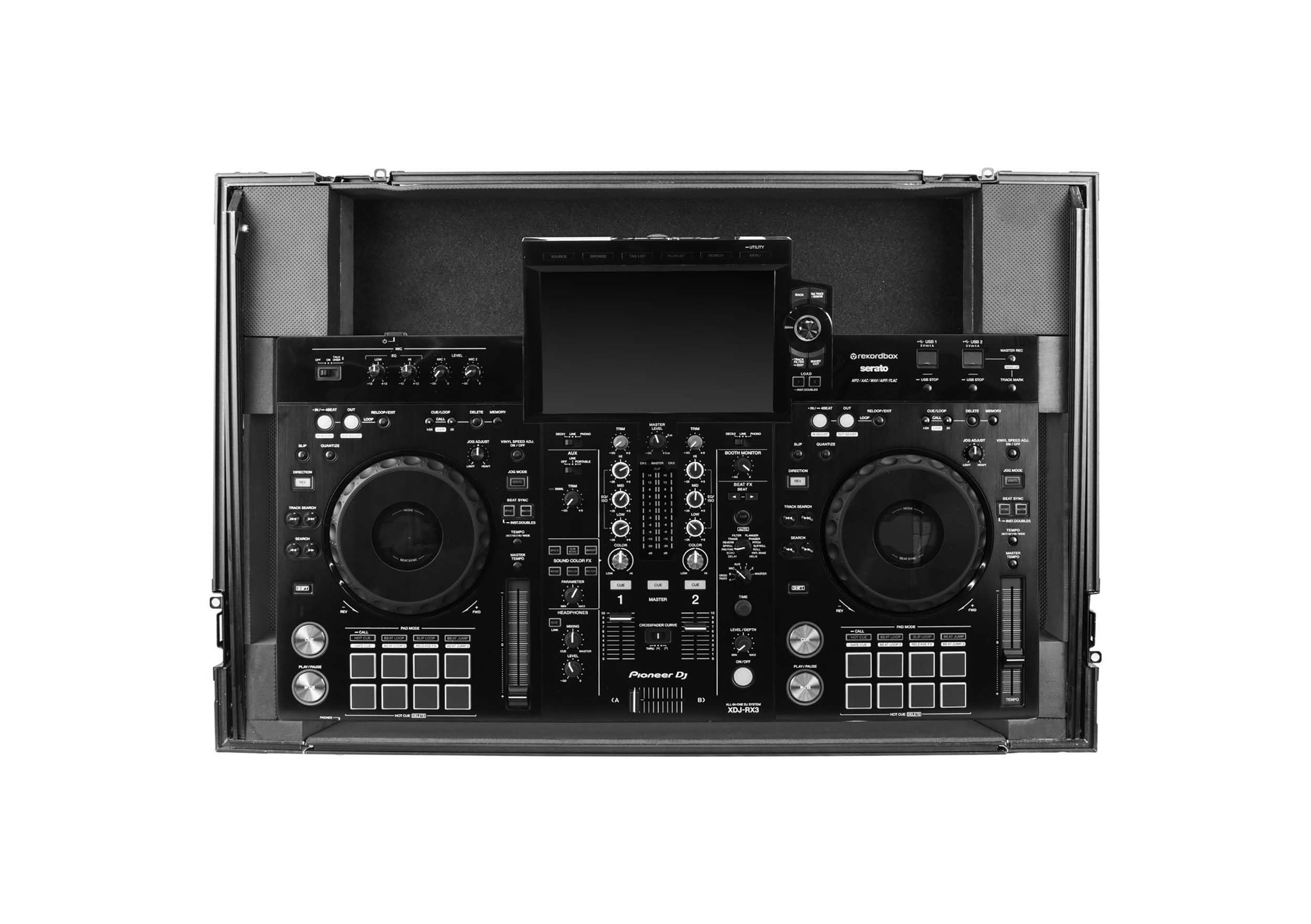 XDJ-RX3 Pioneer DJ フライトケース&カバー付き Pioneer DJ XDJ-RX3 Digital DJ System and Flight Case Bundle