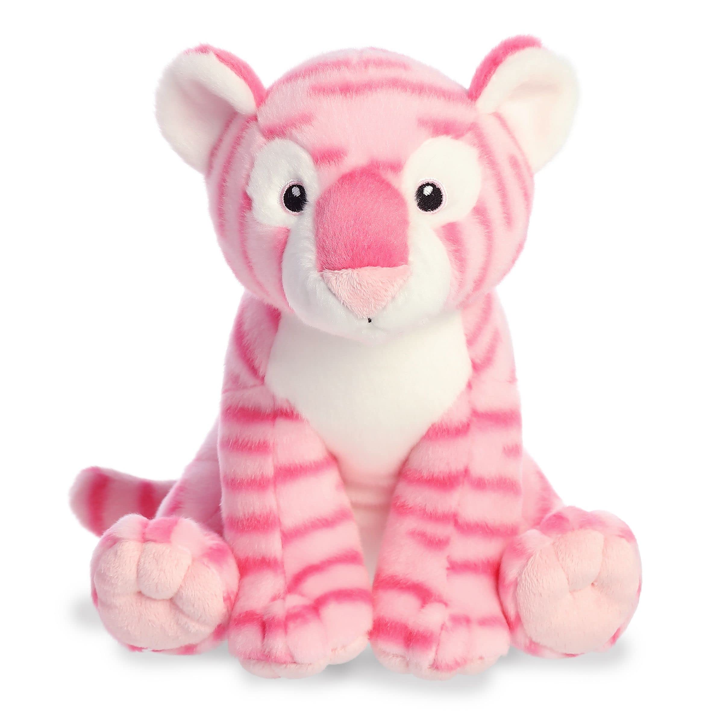 pink stuffed tiger