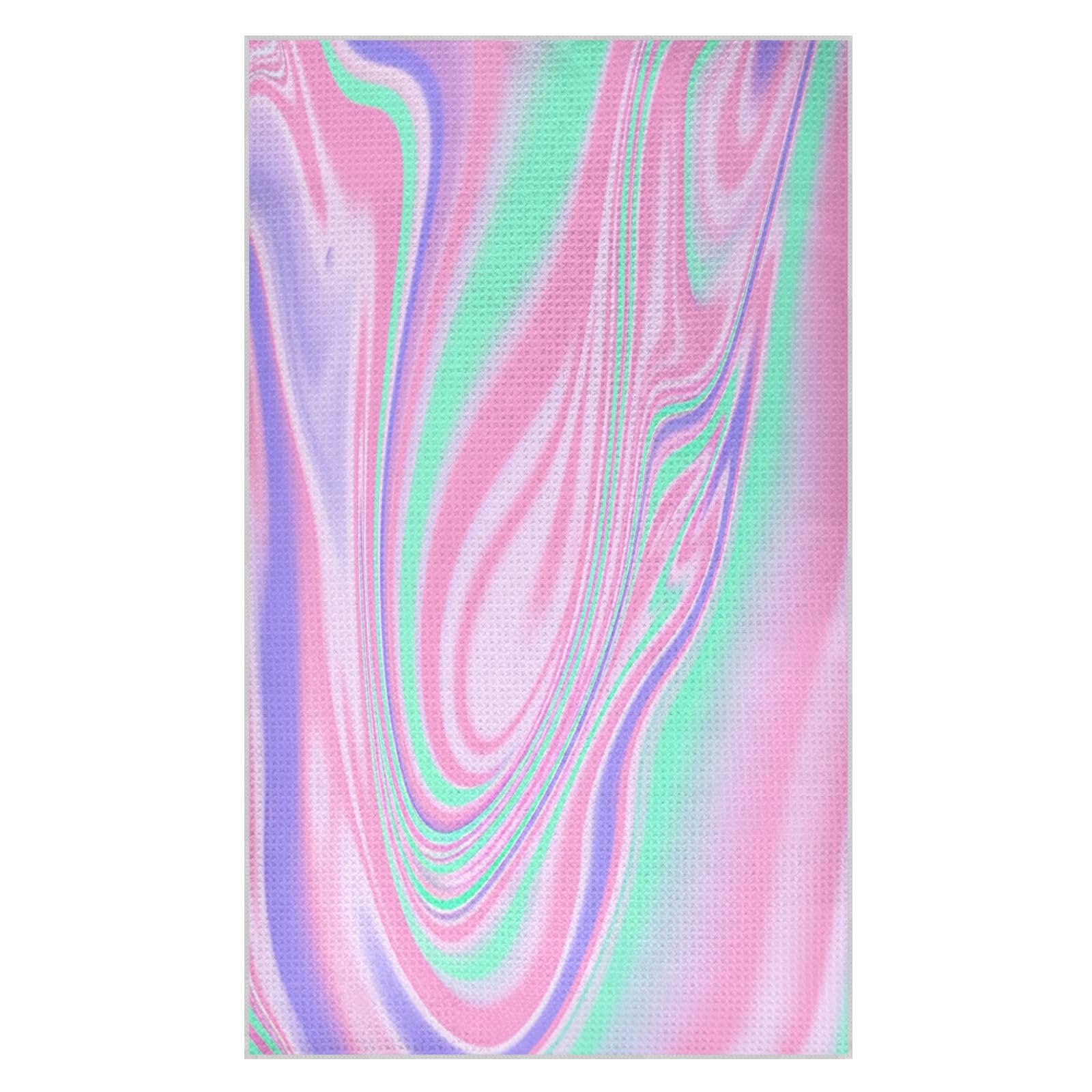BURSTDDY Marble Kitchen Towels,Absorbent Dish Towels 1 Pack