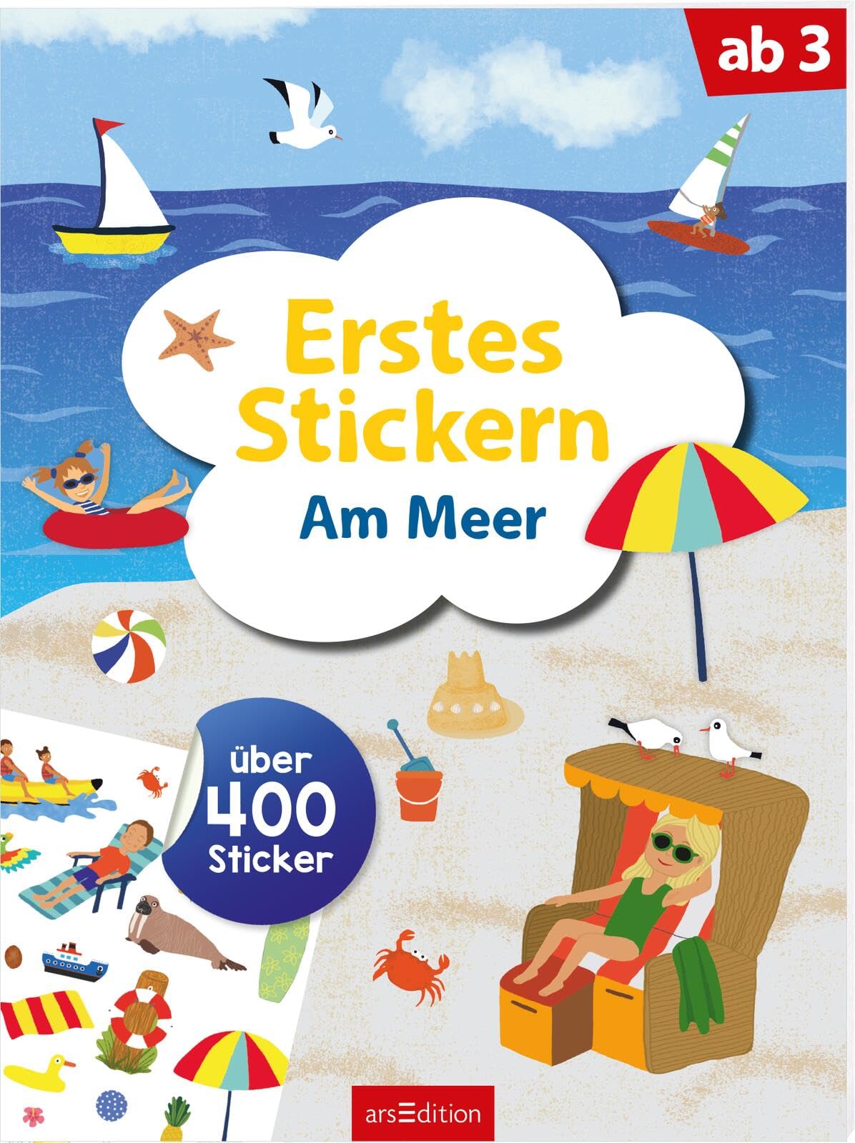 Erstes Stickern - Am Meer: Über 400 Sticker