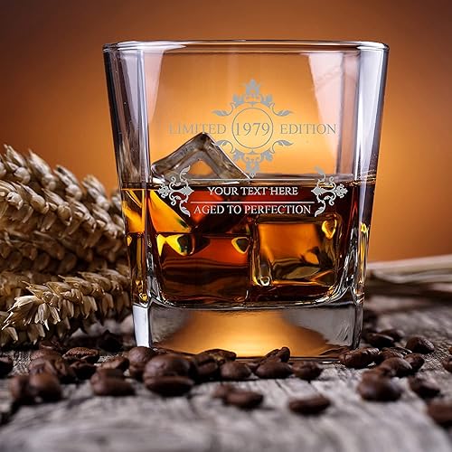 Miniatura 6 de Juego de decantador de whisky de 5 piezas con forma personalizada, decantador y juego de regalo de 4 vasos, grabado personalizado (diseño ShieldStar)