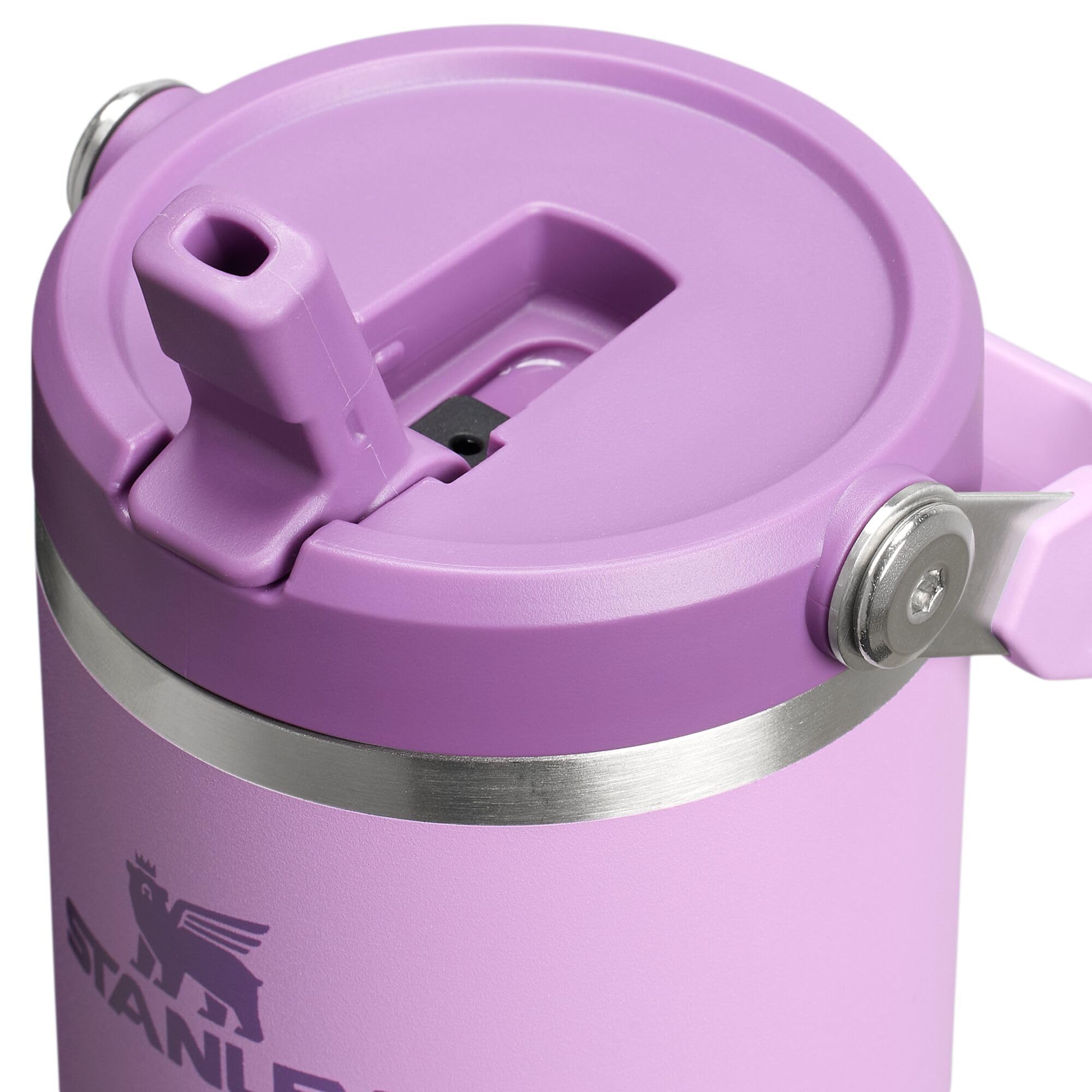 Stanley IceFlow 2.0 - Vaso con popote abatible de 30 onzas, color lila (caja)