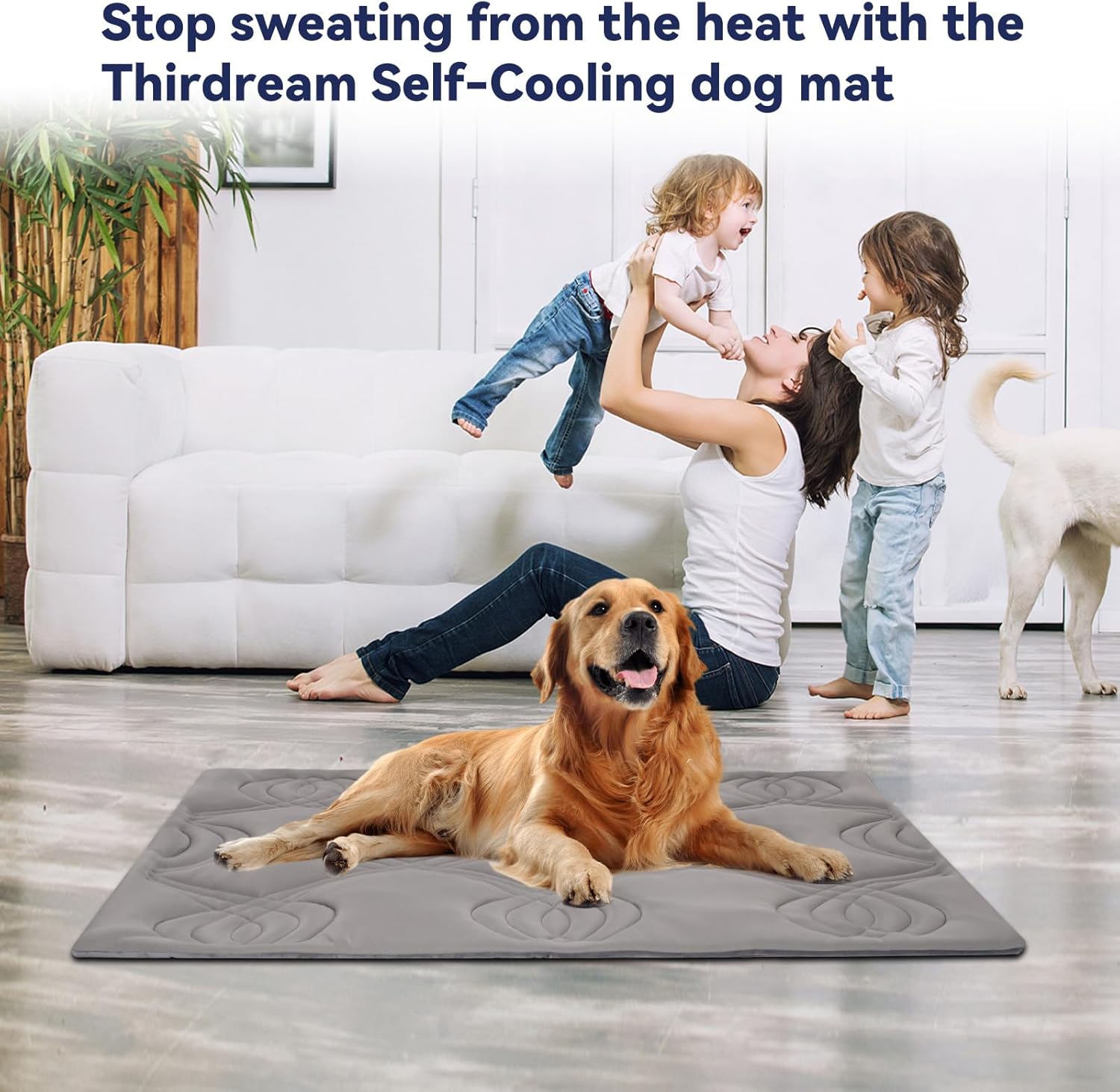 review Iced 2.0 Dog Self-Cooling Mat for Small Dog, 36