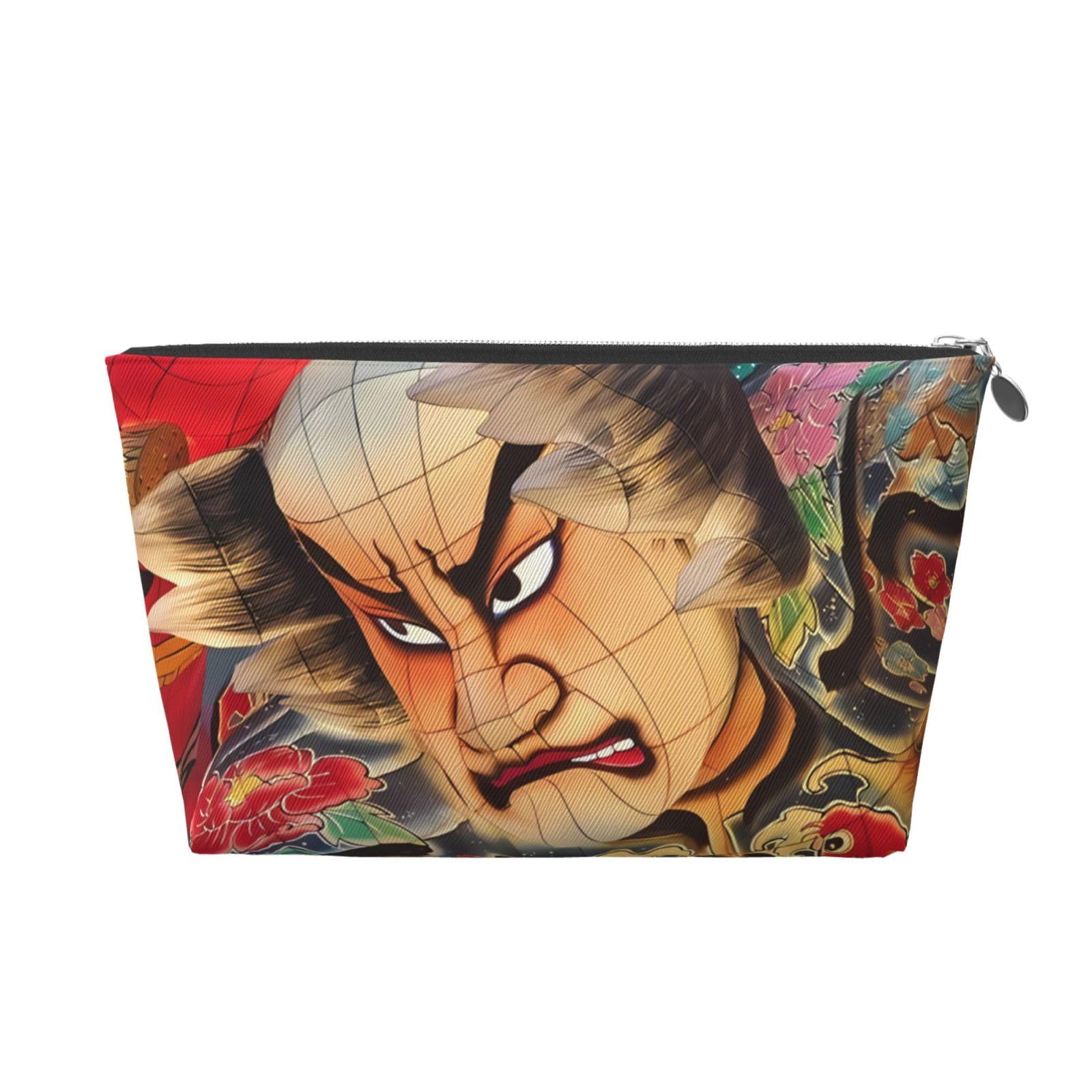Amazon.co.jp: 青森県ねぶた祭り 化粧ポーチ 革製化粧ポーチ メイク