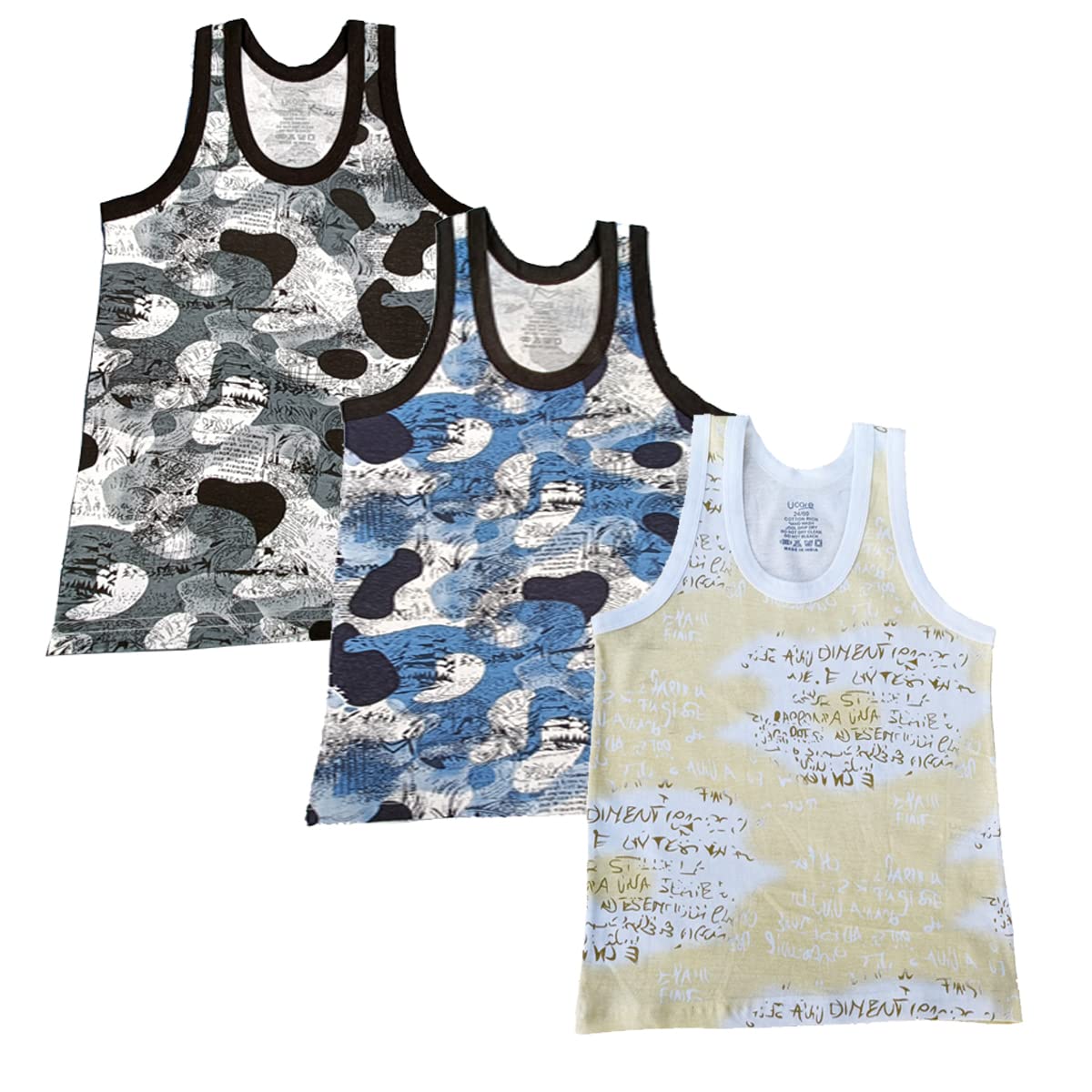 UCARE Kids Boy Vest Printed Cotton Vest