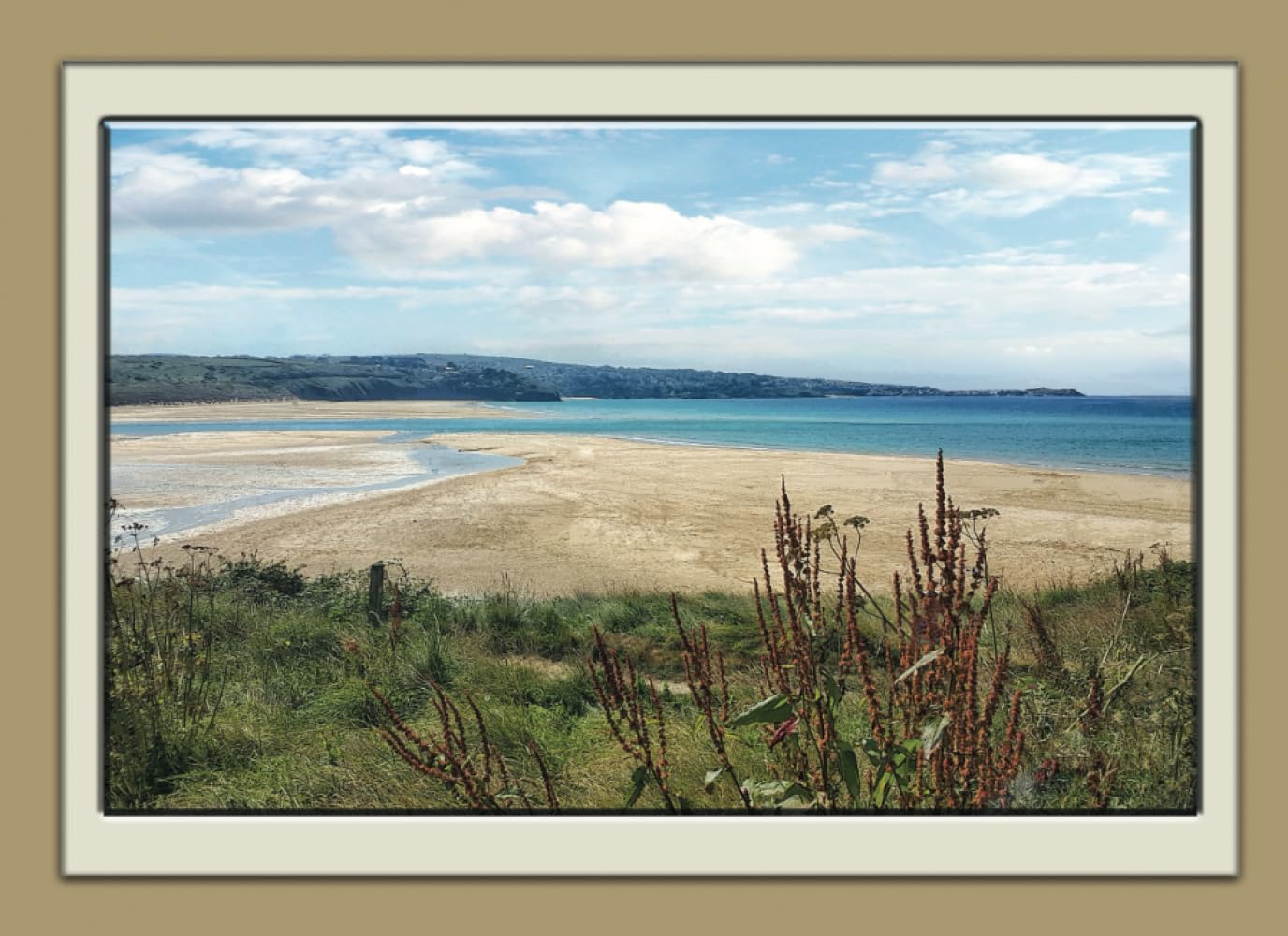 Hayle Beach, Cornwall Notebook: St Ives Bay, Cornwall Notebook, Journal, Gift Book (Places and Landscapes Notebooks)
