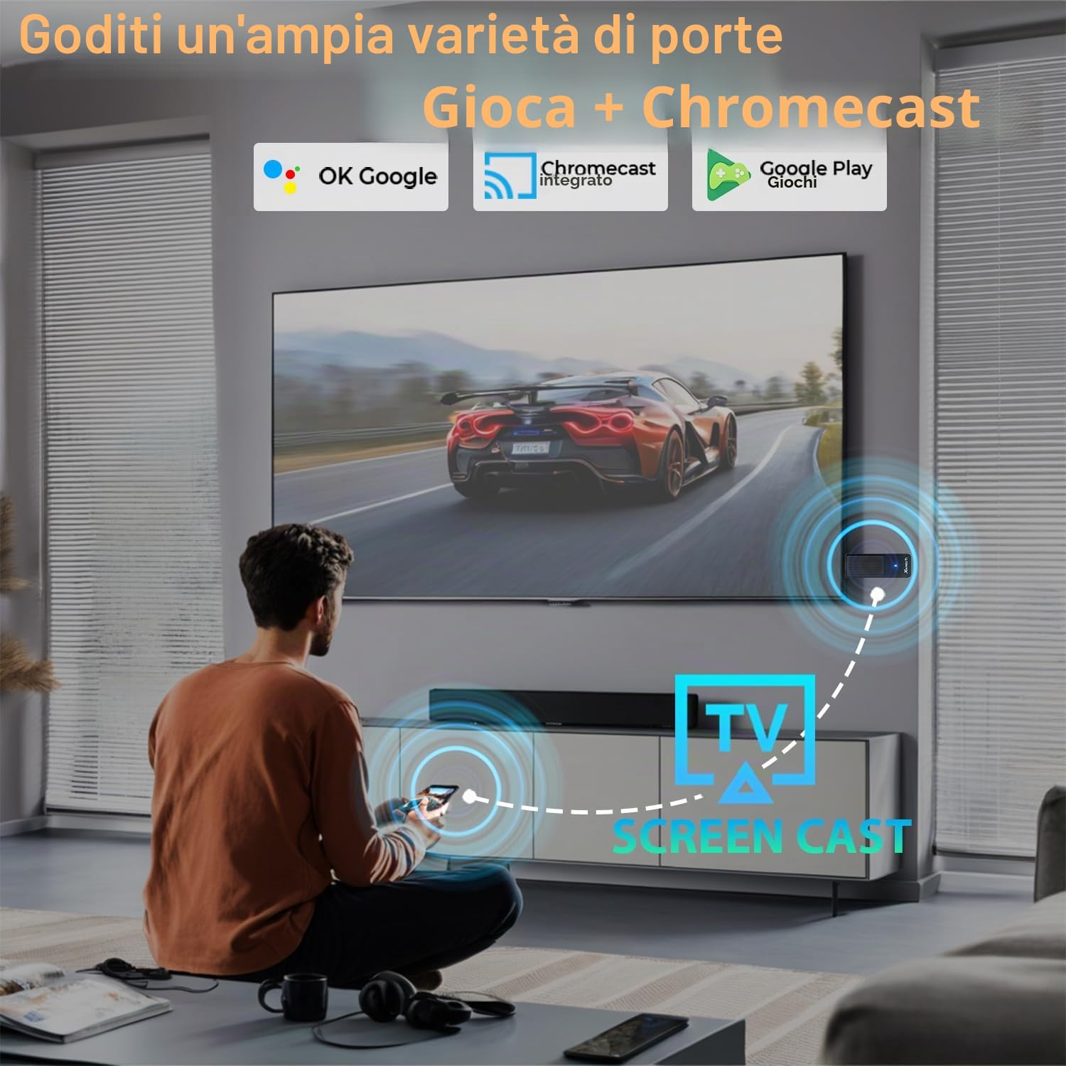 Android TV Stick 14.0 Ultima Versione 2026 4K Ultra HD TV Stick Box 2 GB RAM 16 GB ROM RK3518 CPU Supporta WiFi 6 BT 5.0 2,4/5 GHz, HDR10 Smart Streaming Media Player con Telecomando Vocale Assistente