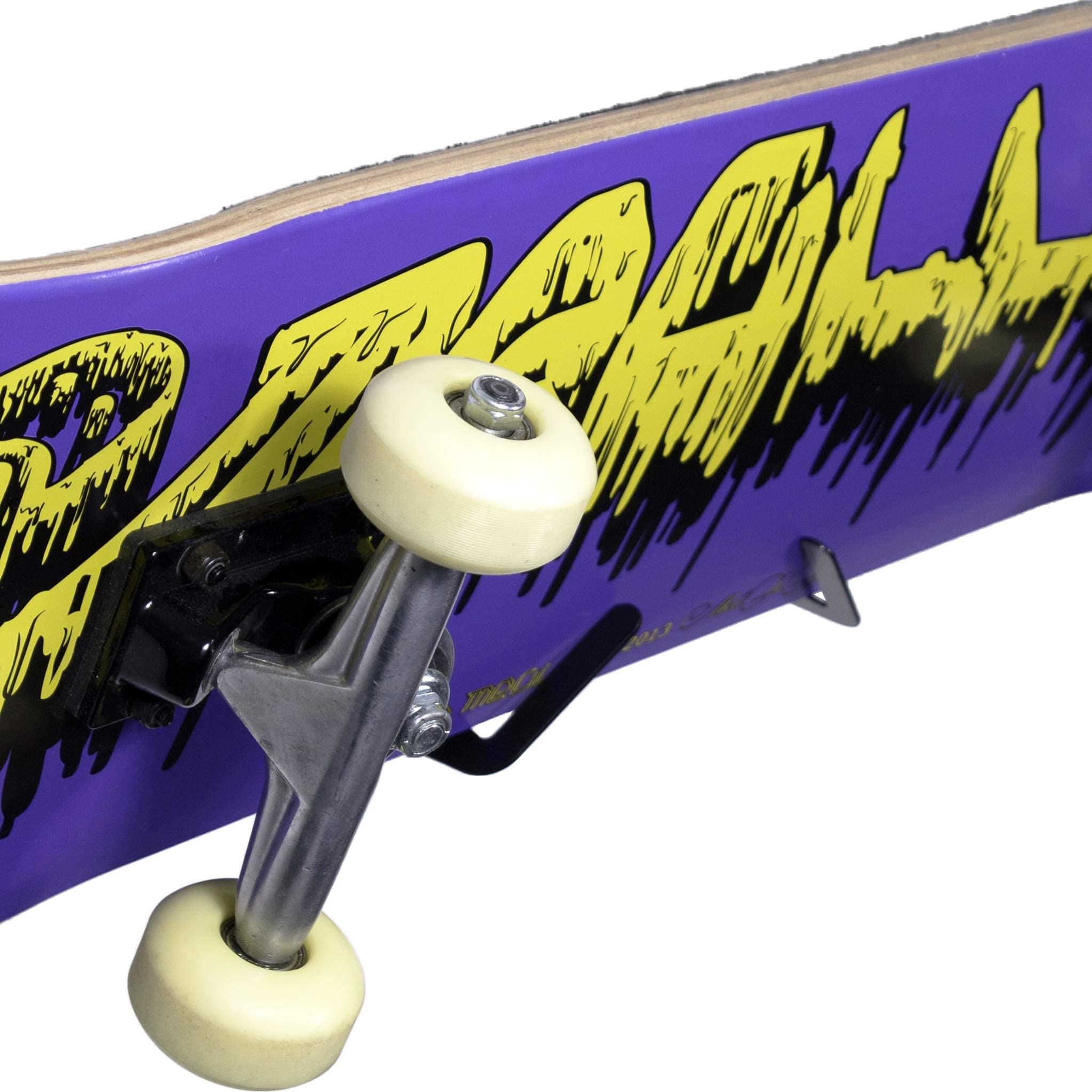 Support Mural pour Skateboard, Vertical et Horizontal (100% Acier)