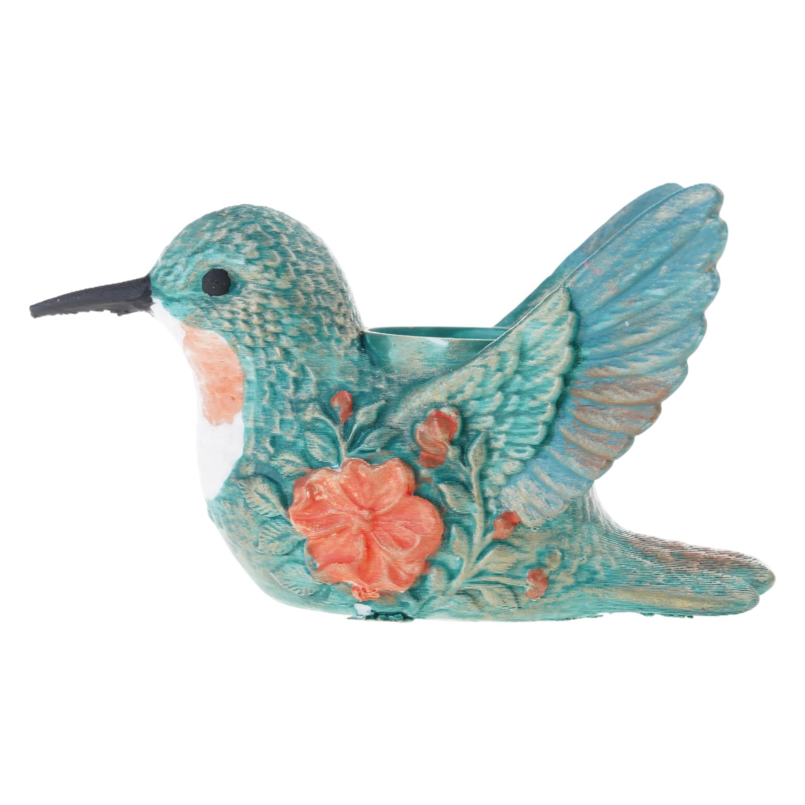 DSISJI Resin Votive Holders, Hummingbird Tealight Holders for Table Centerpieces Decorative Candlestick Holder Gift Resin Votive