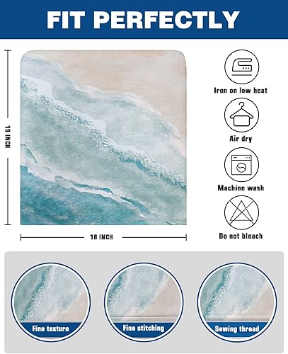 Vista 73 de Fundas para sillas navideñas de muñeco de nieve negro, 4 piezas, fundas traseras de comedor, fundas para árbol de Navidad, protectores extraíbles