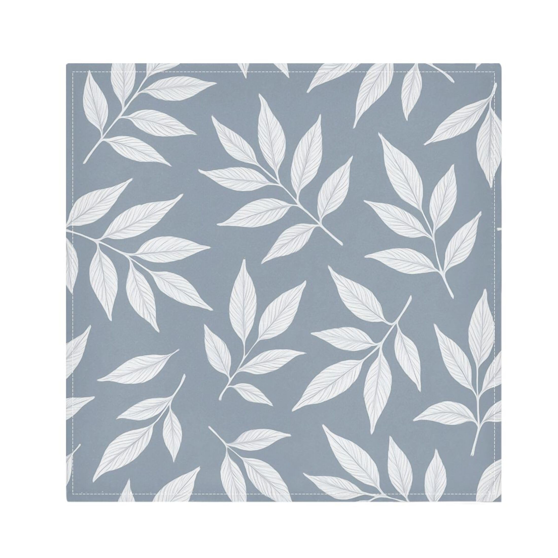 Fuauuyl Cloth Napkins Set of 6 Ash Tree Leaves Dinner Napkins 20x20 in, Washable & Reusable Fabric Table Napkin for Dining Parties Holiday, Eco-Friendly
