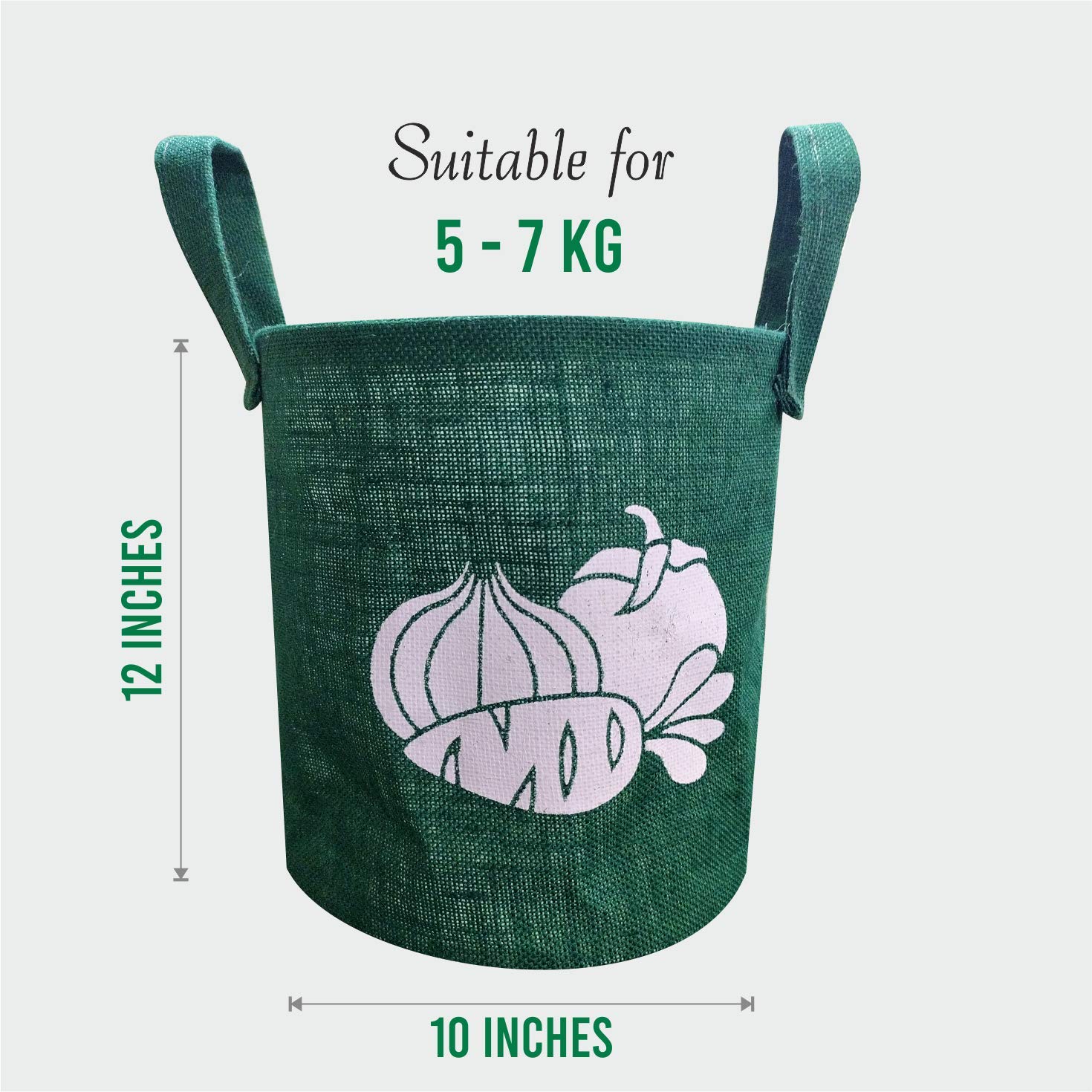 Green Vegetable Baskets - Keep Produce Fresh -3