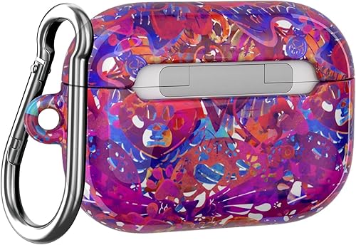 Miniatura 9 de Funda compatible con Airpods Pro y Pro 2 Airpods 3-2-1 Gen Caduceus llavero cubierta de cuerpo completo portátil diseño patas, clínica veterinaria,