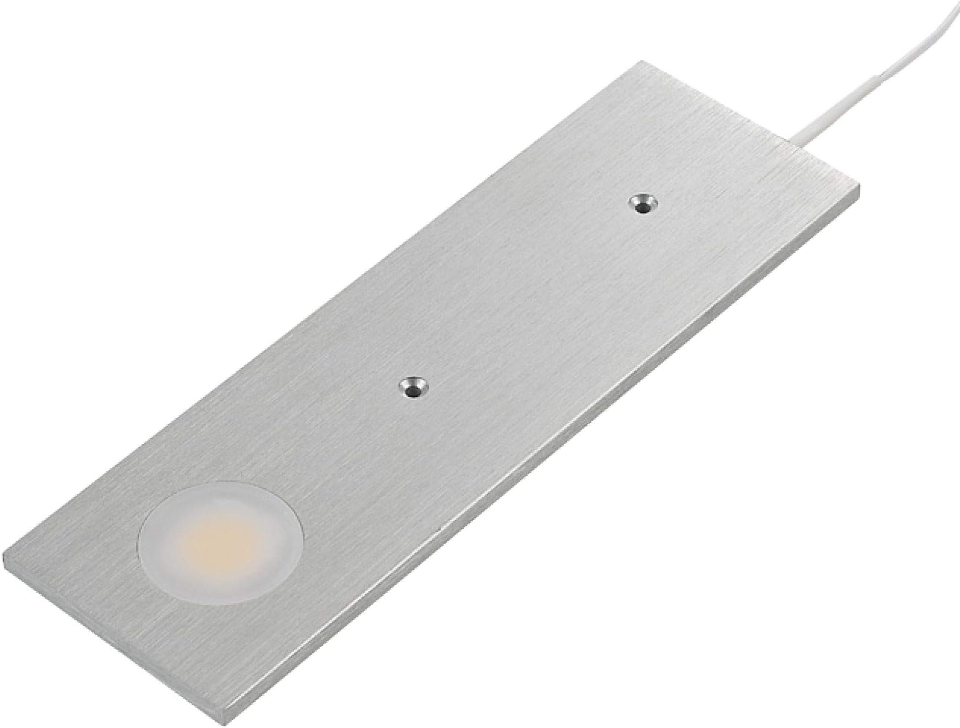 Leyton Lighting Targa Ultra-Thin 12v LED Cob Under Cabinet Light (Aluminium 4000K (Driver Required)