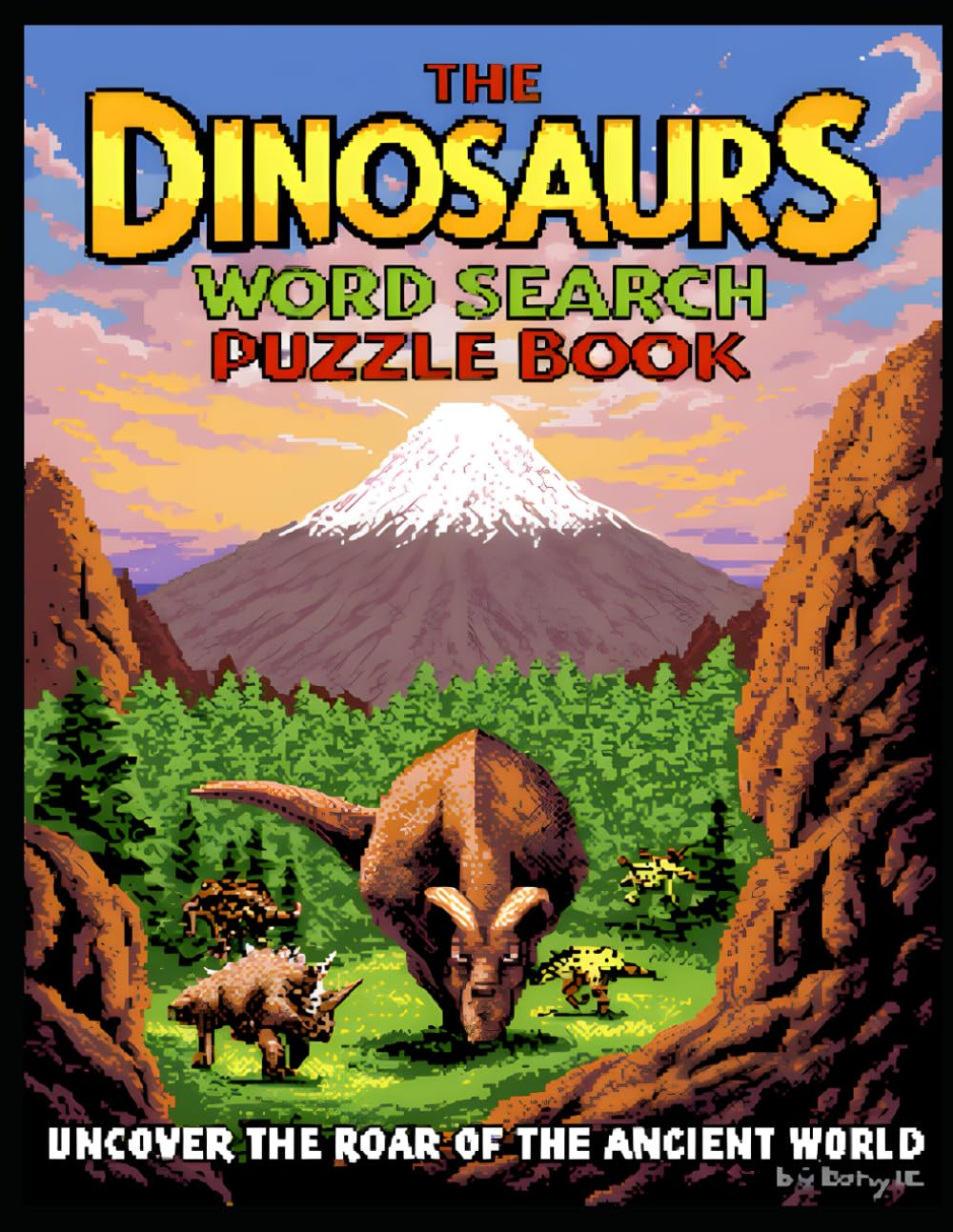 The Dinosaurs Word Search Puzzle Book