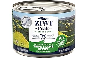 Ziwi Peak Canned Wet Dog Food – All Natural, High Protein, Grain...