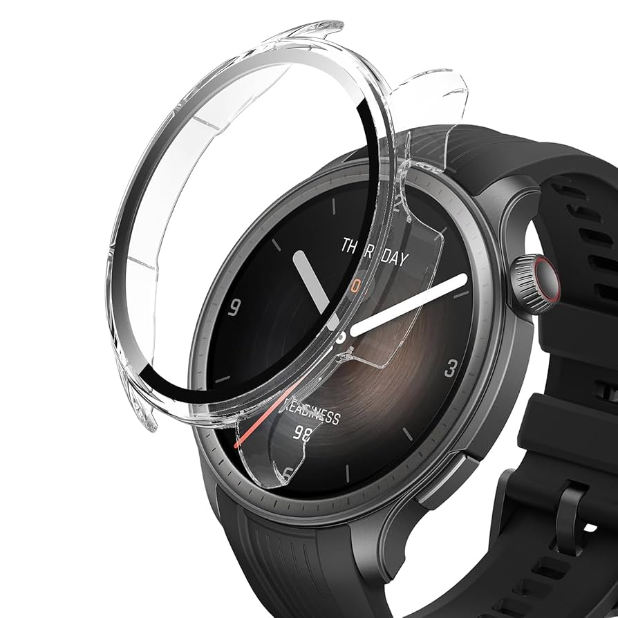 消防　面体　LIFECEM Amazon.co.jp: For Amazfit Balance ケースカバーガラスフィルム