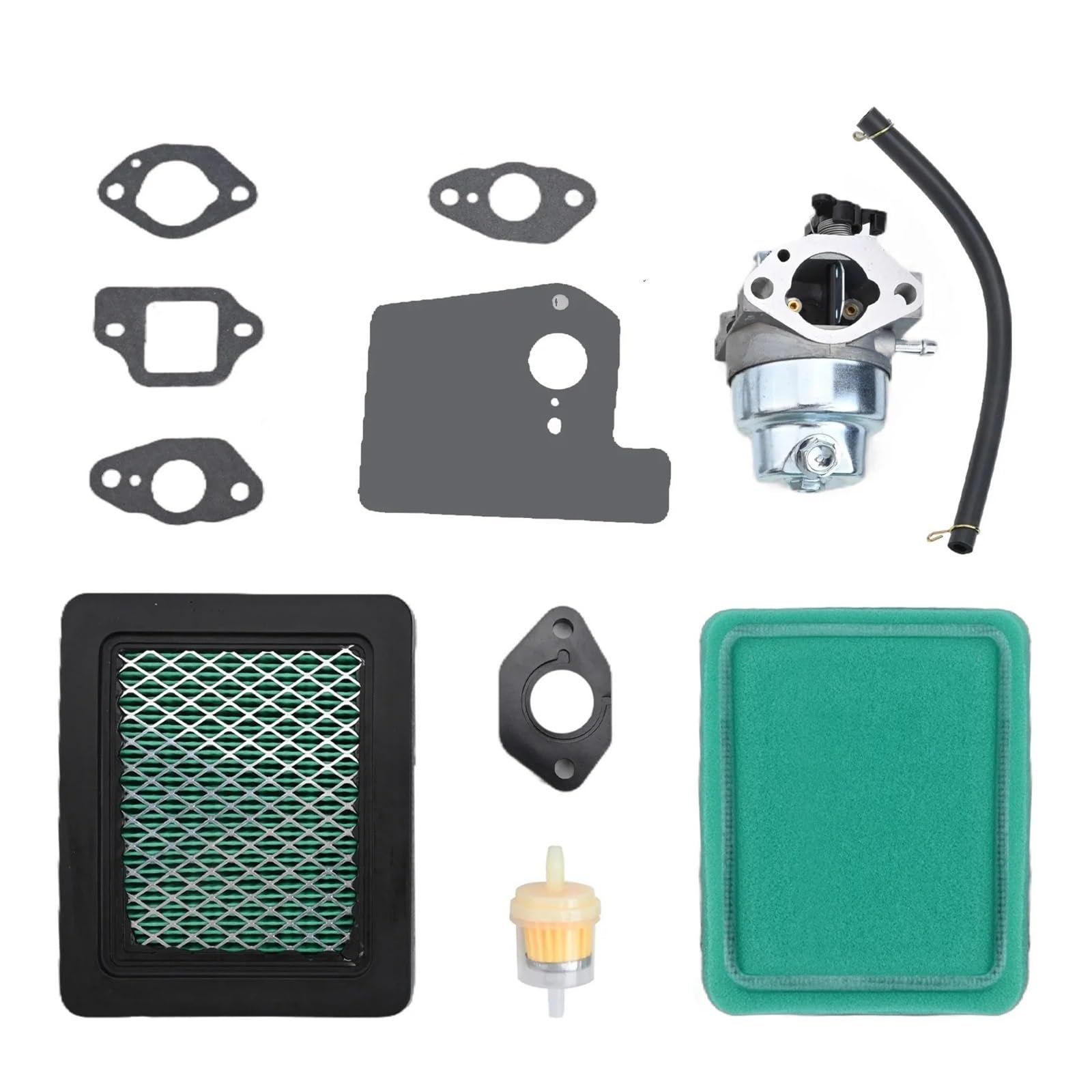 Kit de Juntas de Filtro de Manguera de Combustible for carburador de cortacésped, Compatible con GCV135 GCV160 GC135 HRB216 HRS216 HRR216, Herramientas de jardín Piezas de cortacésped