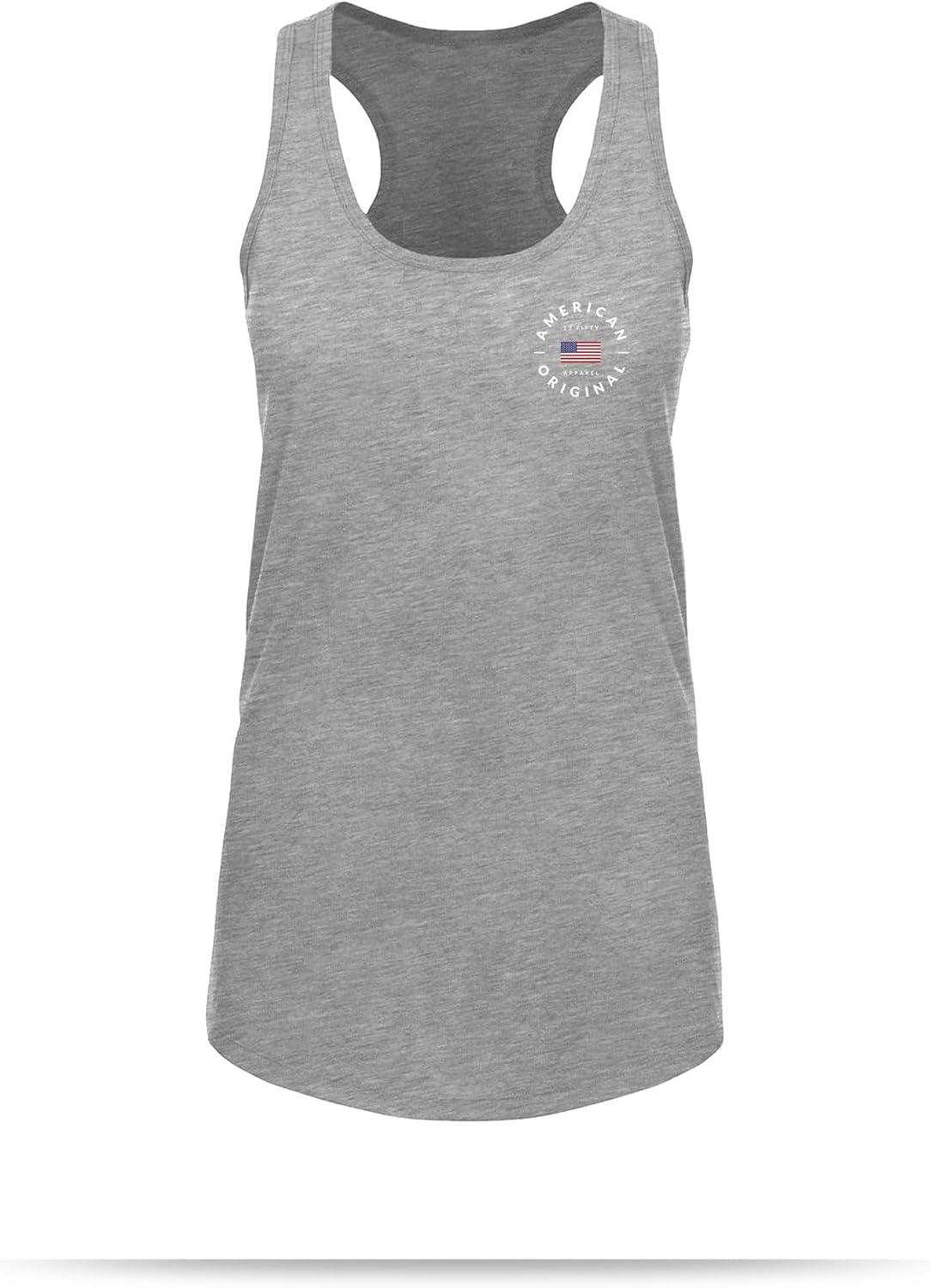 Lake Day Muscle Tank for Women - USA Patriotic Apparel - Poly/Cotton Blend for Ultra Soft Feel. Perfect for on Duty.