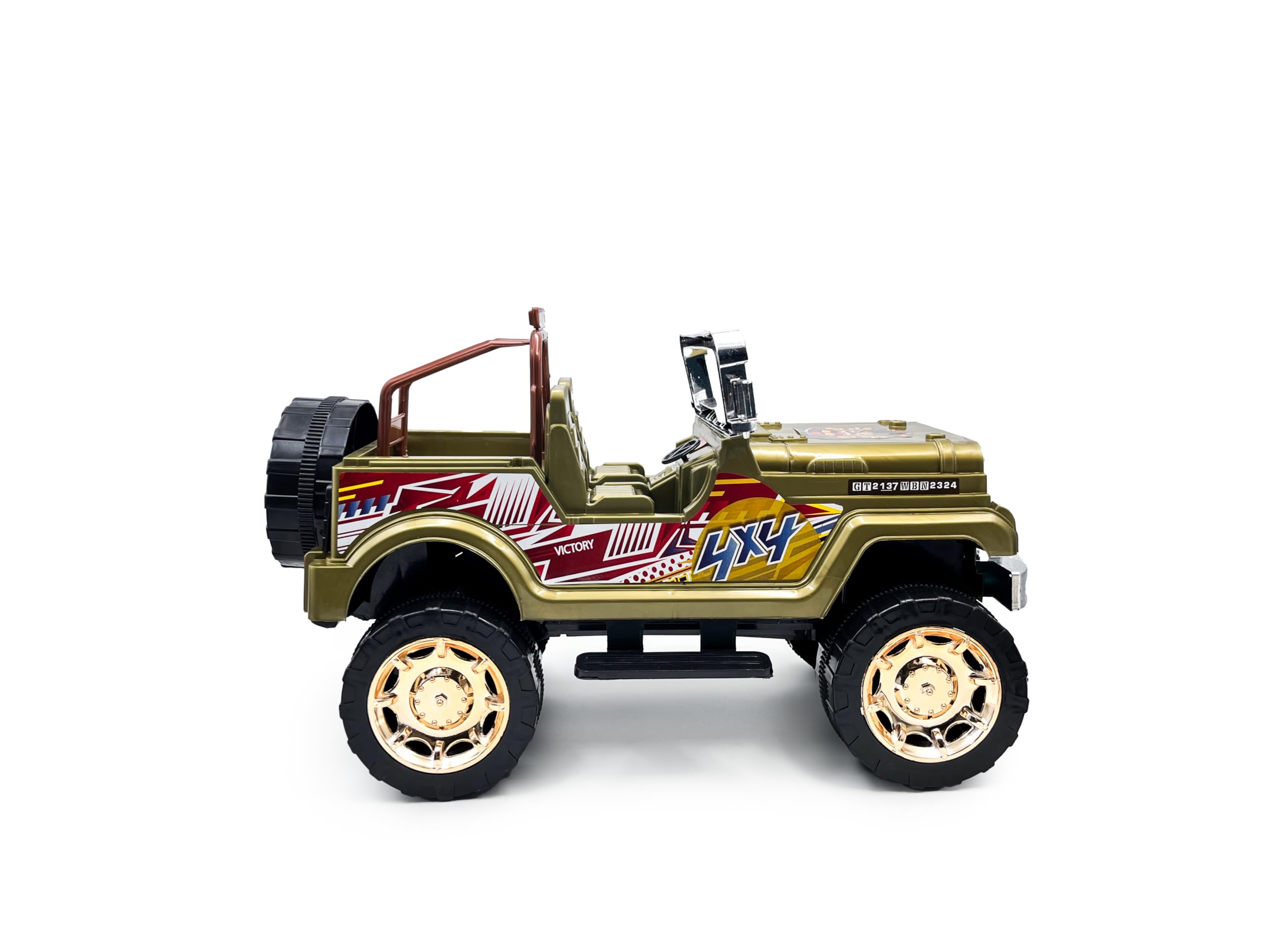 Plastboy Big Size Metallised Raider Jeep Toy | Eye-Catching Design, Perfect for Kids Playtime | Durable and Stylish Jeep Model (Green) (B0DHGZBPB5) Amazon Price History, Amazon Price Tracker