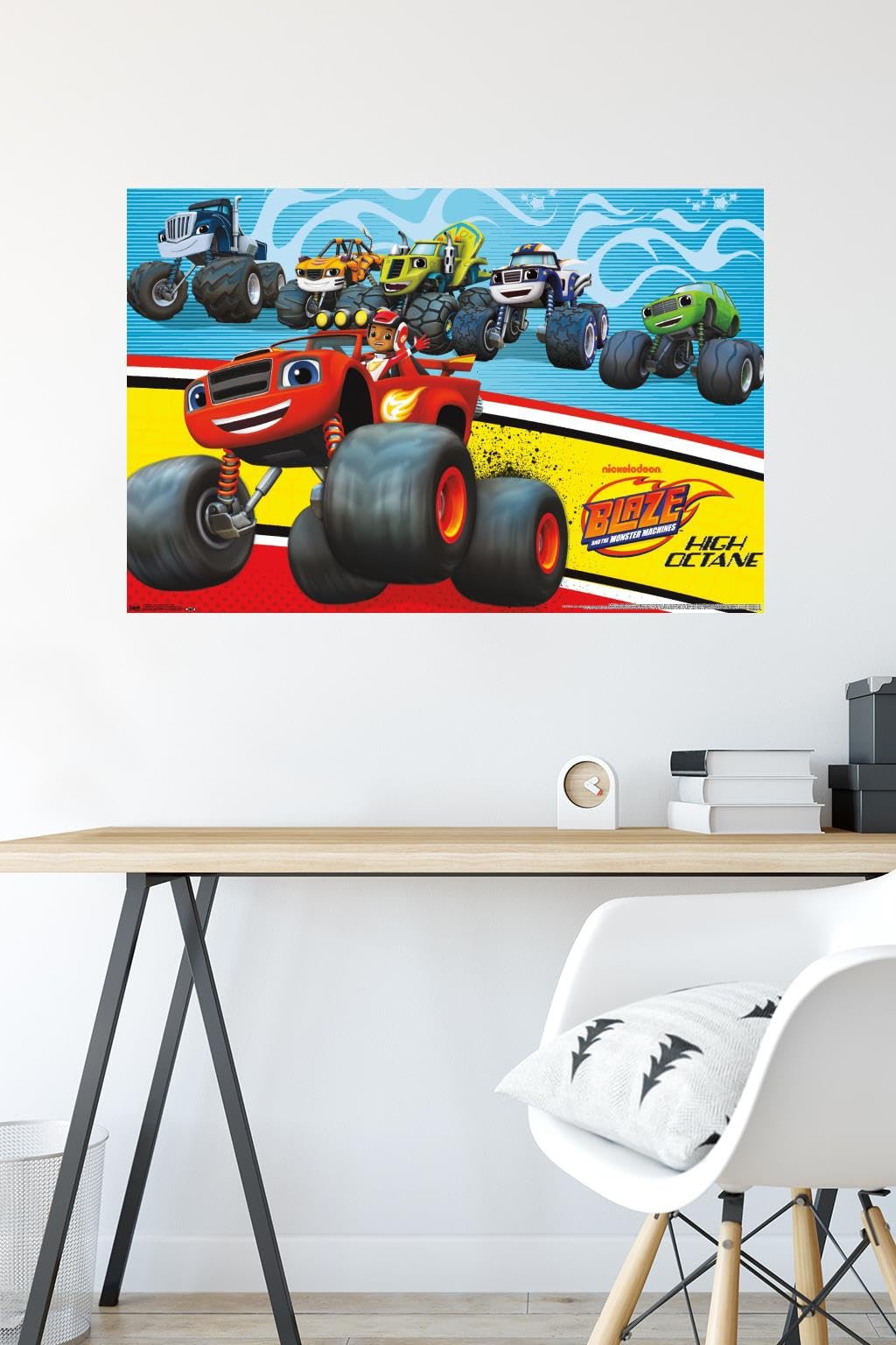 Amazon.com: Trends International Nickelodeon Blaze and the Monster