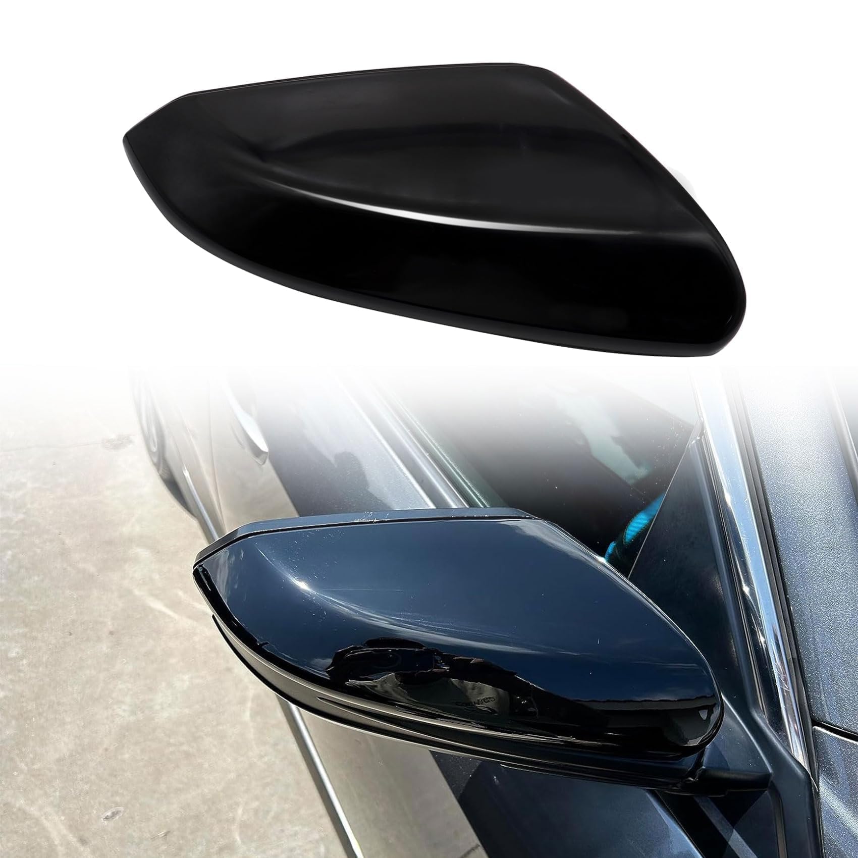 Amazon.com: Priprilod Right Passenger Side Mirror Cap Cover