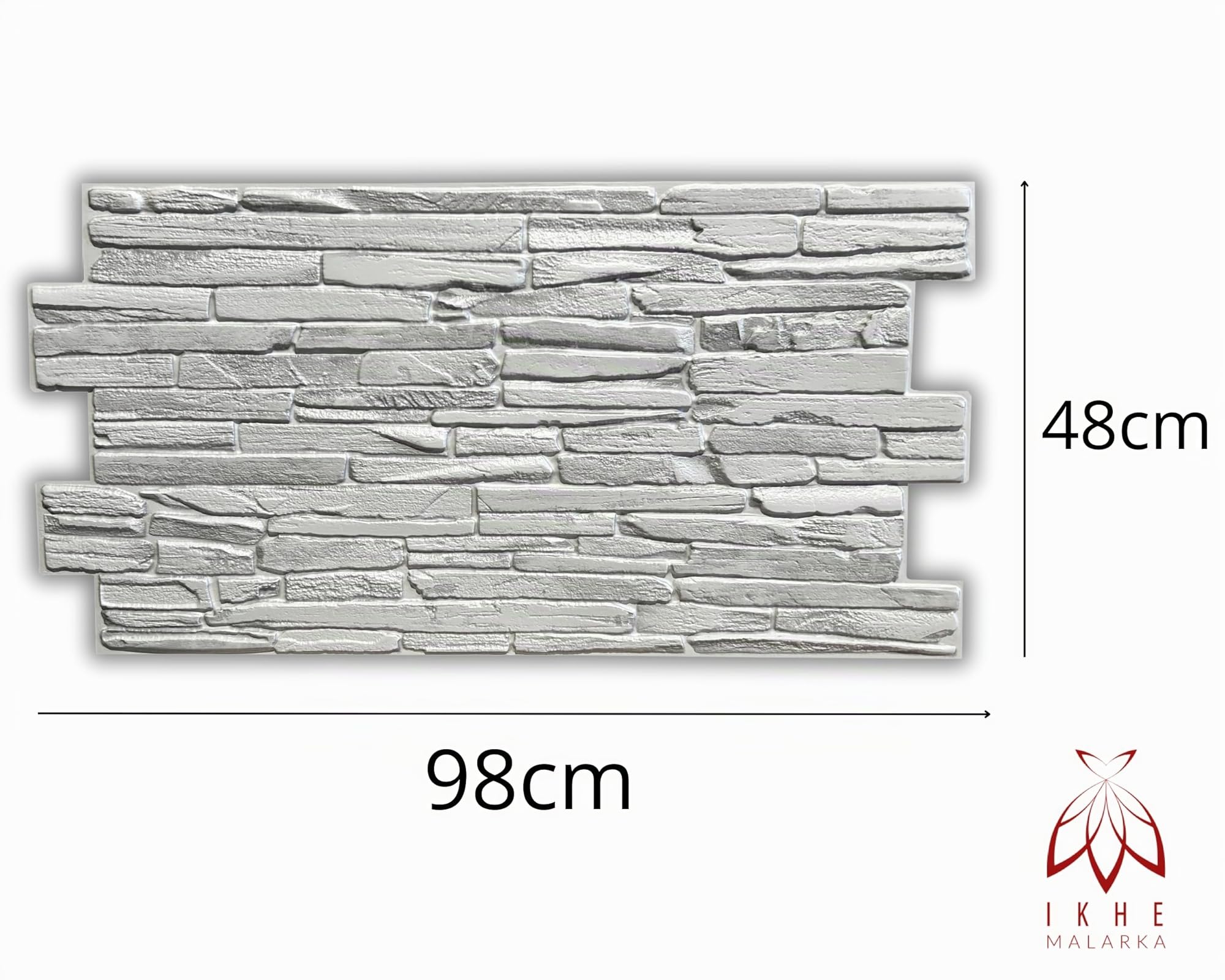 EURODECO | Pannelli decorativi da parete 3D 4 m² effetto pietra, 10 pezzi, pannelli da parete, rivestimento murale, pannelli da soffitto, rivestimento in PVC, piastrelle finte per tatuaggi da parete
