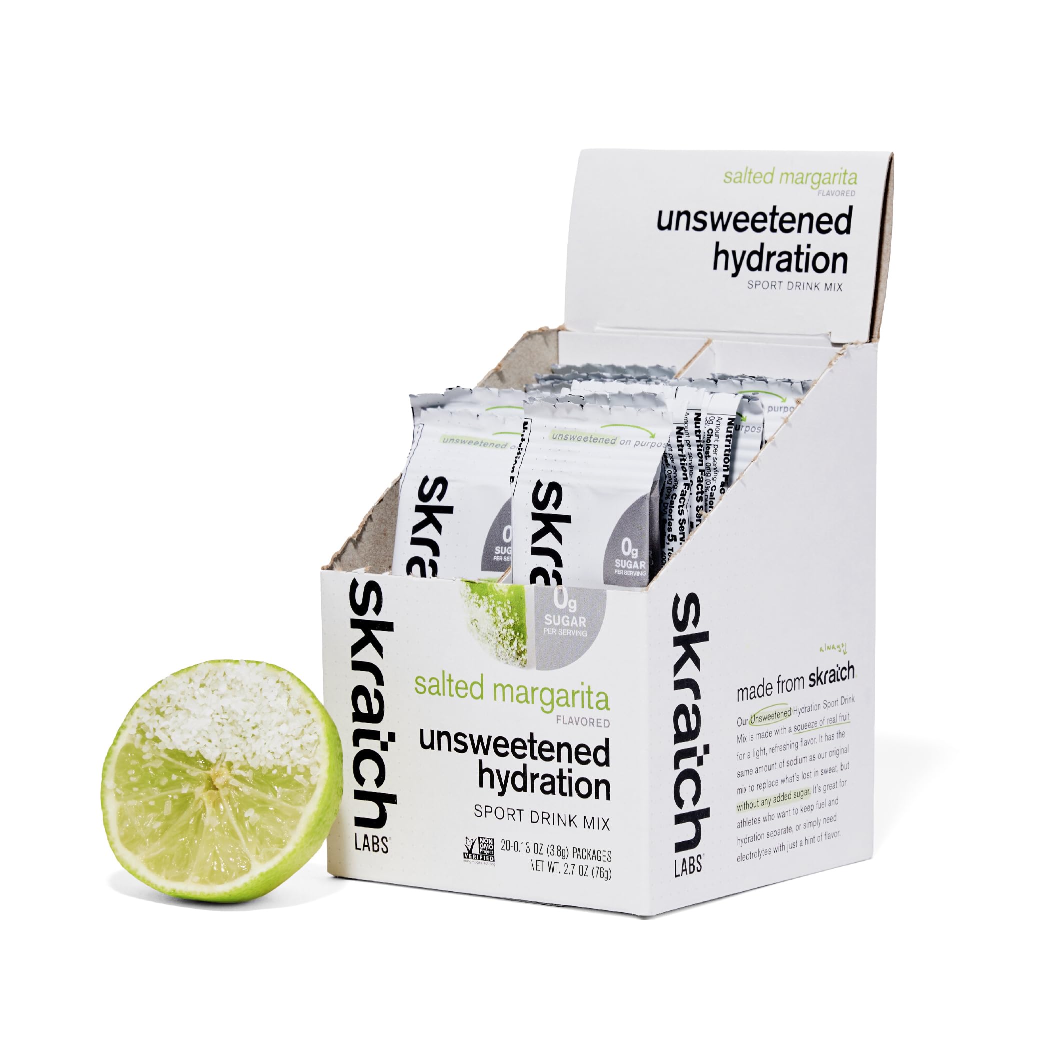 Skratch Labs Unsweetened Sport Hydration Mix, Lemon Lime, 20 Pack — Amazon image 7