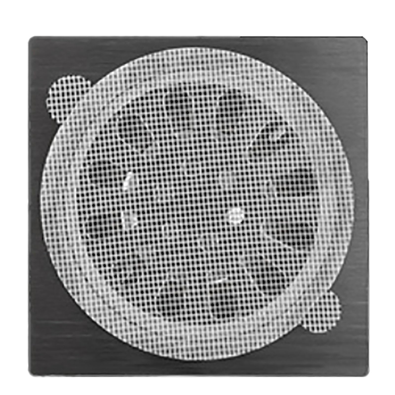32 pegatinas redondas desechables para drenaje de suelo, 90 x 90 mm, pantalla de baño, filtro antiobstrucción, filtro de cocina, filtro antiobstrucción para suelo, alcantarillado, captura de