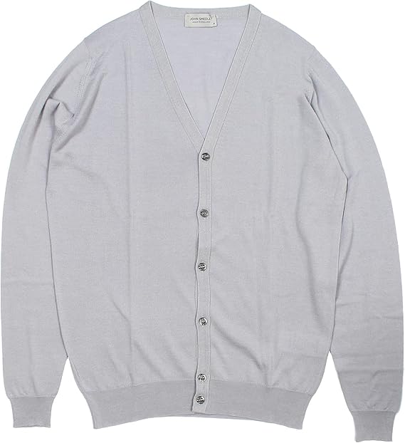 ジョンスメドレー カーディガン 30G グレー JOHN SMEDLEY ジョンスメドレー カーディガン WHITCHURCH