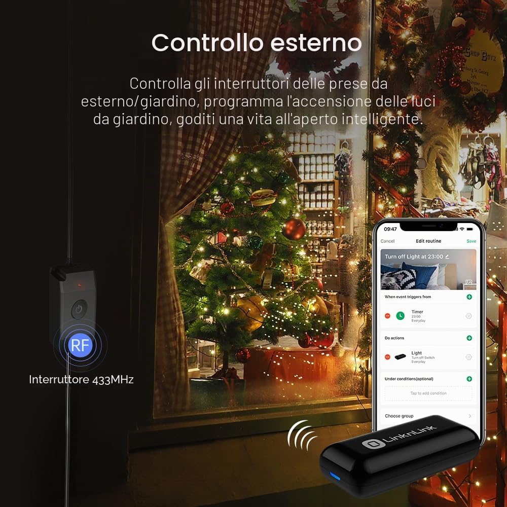 eHub Telecomando Universale Smart 5-in-1 WiFi con Sensori di Movimento, Temperatura e Umidità, Archiviazione Dati 3 Anni, Compatibilità Alexa, Google Home, Modbus, Home Assistant