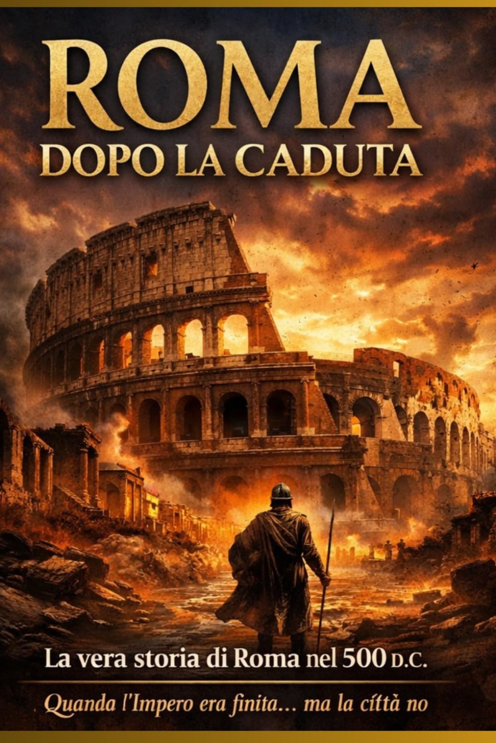 Roma Dopo la Caduta: Com’era davvero Roma nel 500 d.C. dopo la fine dell’Impero Romano.La vera storia della città eterna dopo la fine dell’Impero Romano d’Occidente