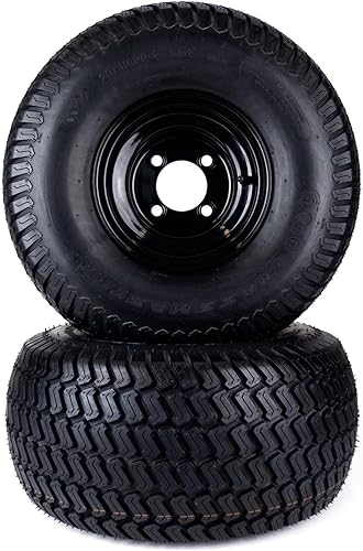 (2) Conjuntos de neumáticos de césped 20x10.00-8 para Wright Stander X 48" 52" 61" 72410045