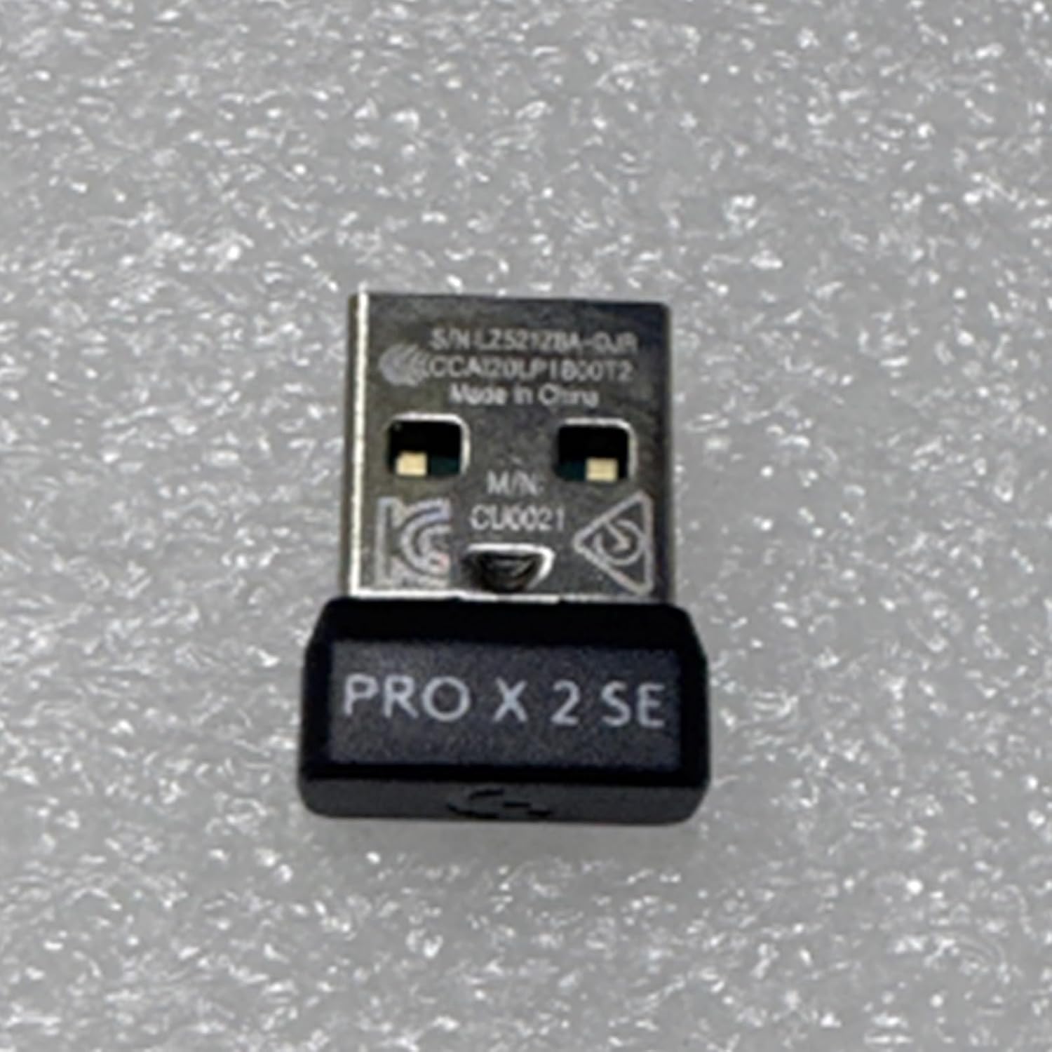 Gaming Receiver Dongle for GPROX Superlight 2 Quick Setup Stable Connection Black Adapter