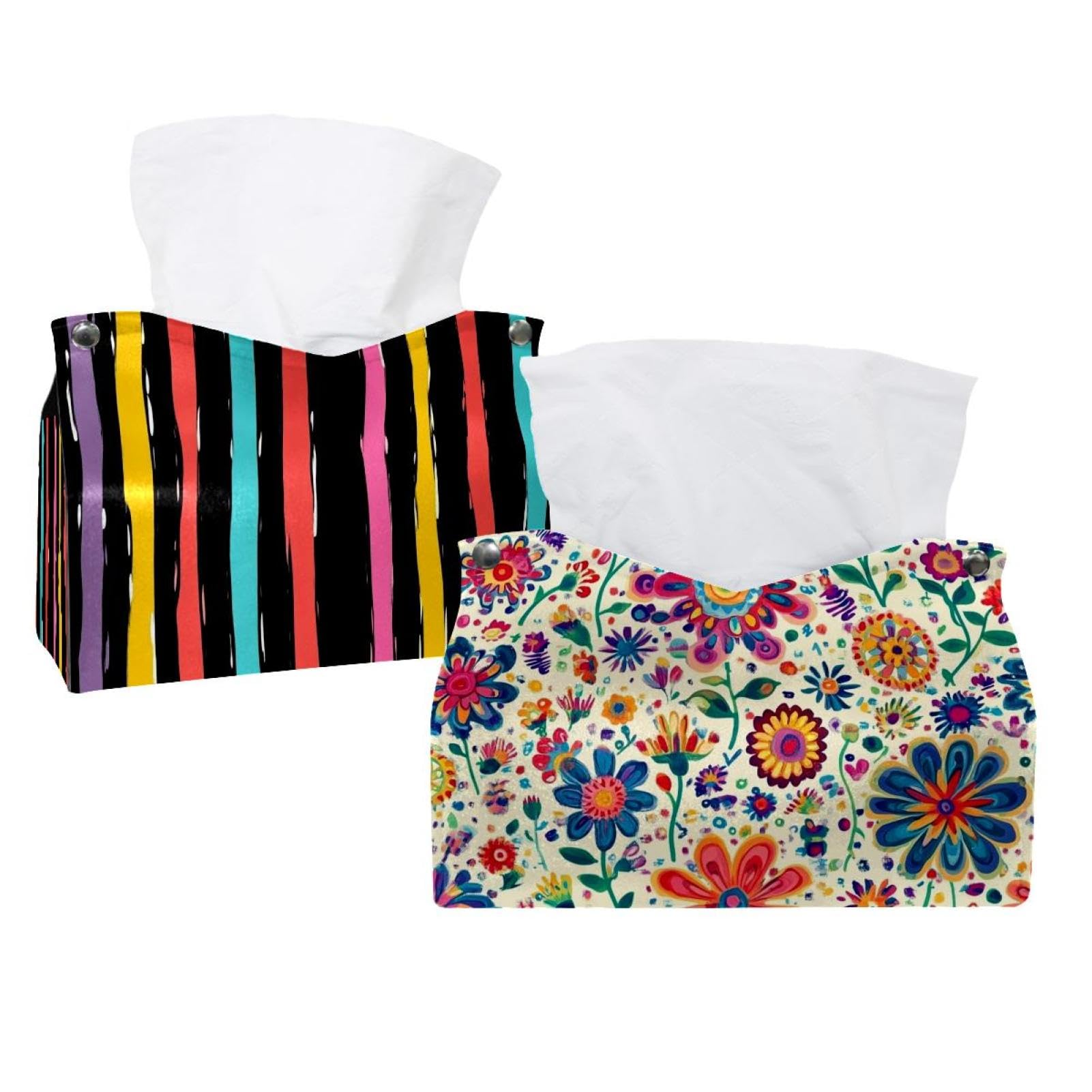 Boîte à mouchoirs à motifs distributeur papier chambre Barth