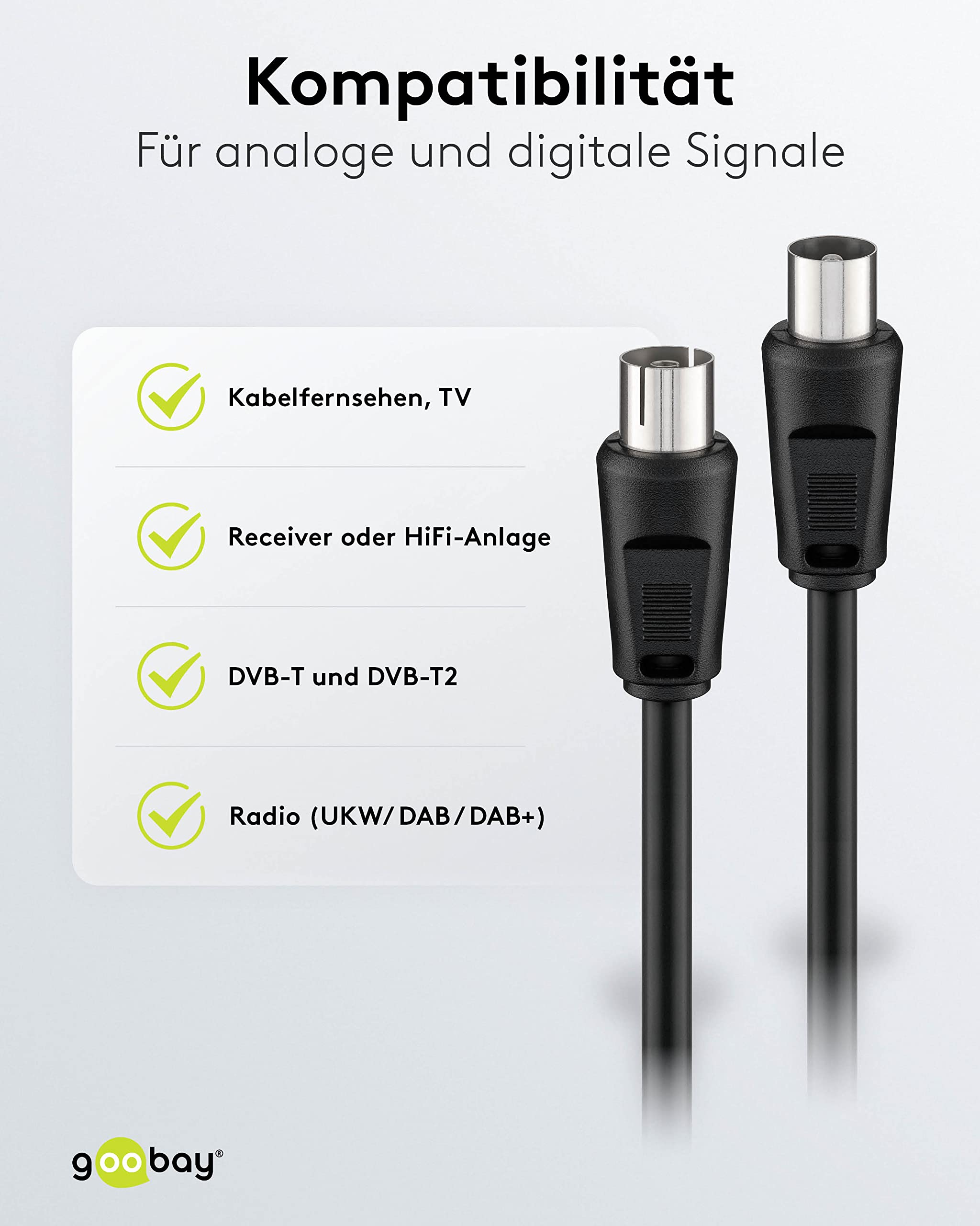 Goobay 11509 Antenna Cable ( - Image 4