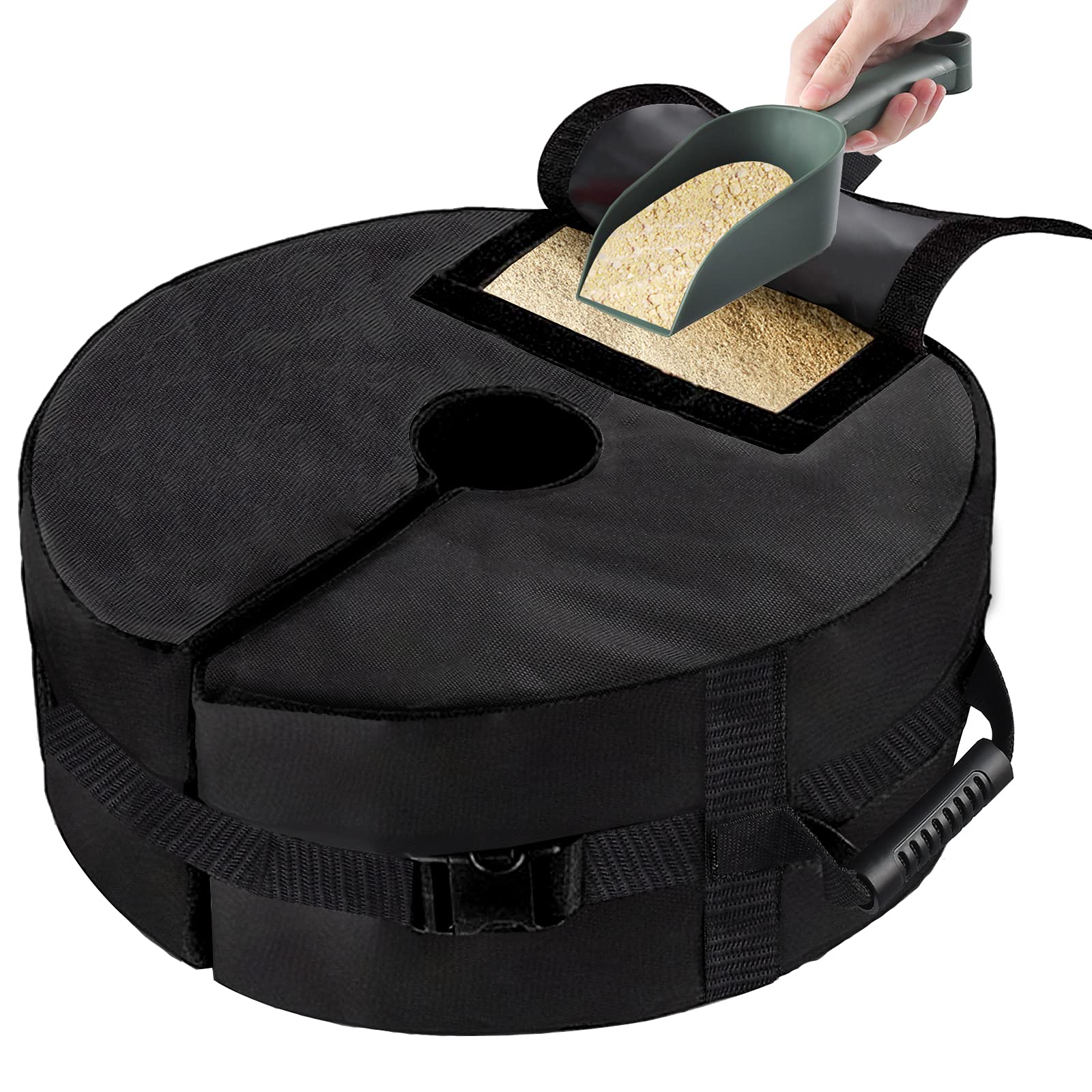 Buy Umbrella Base Weight Bag, Detachable Patio Parasol Sand Bag, Wind