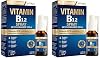 Nutraxin Vitamin B12 Sprey 1000 µg Metilkobalamin, Yüksek Emilim, Vegan Uyumlu, Ağız Yoluyla Takviye Edici Gıda, 15 ml (2 paketi)