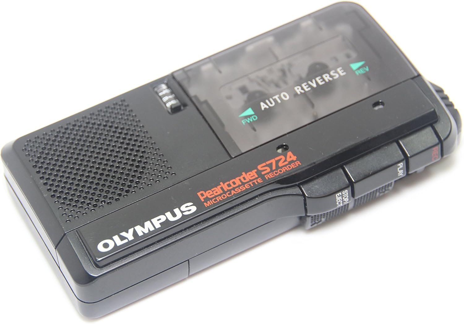 Olympus Pearlcorder S724 Auto Reverse Micro Cassette Recorder