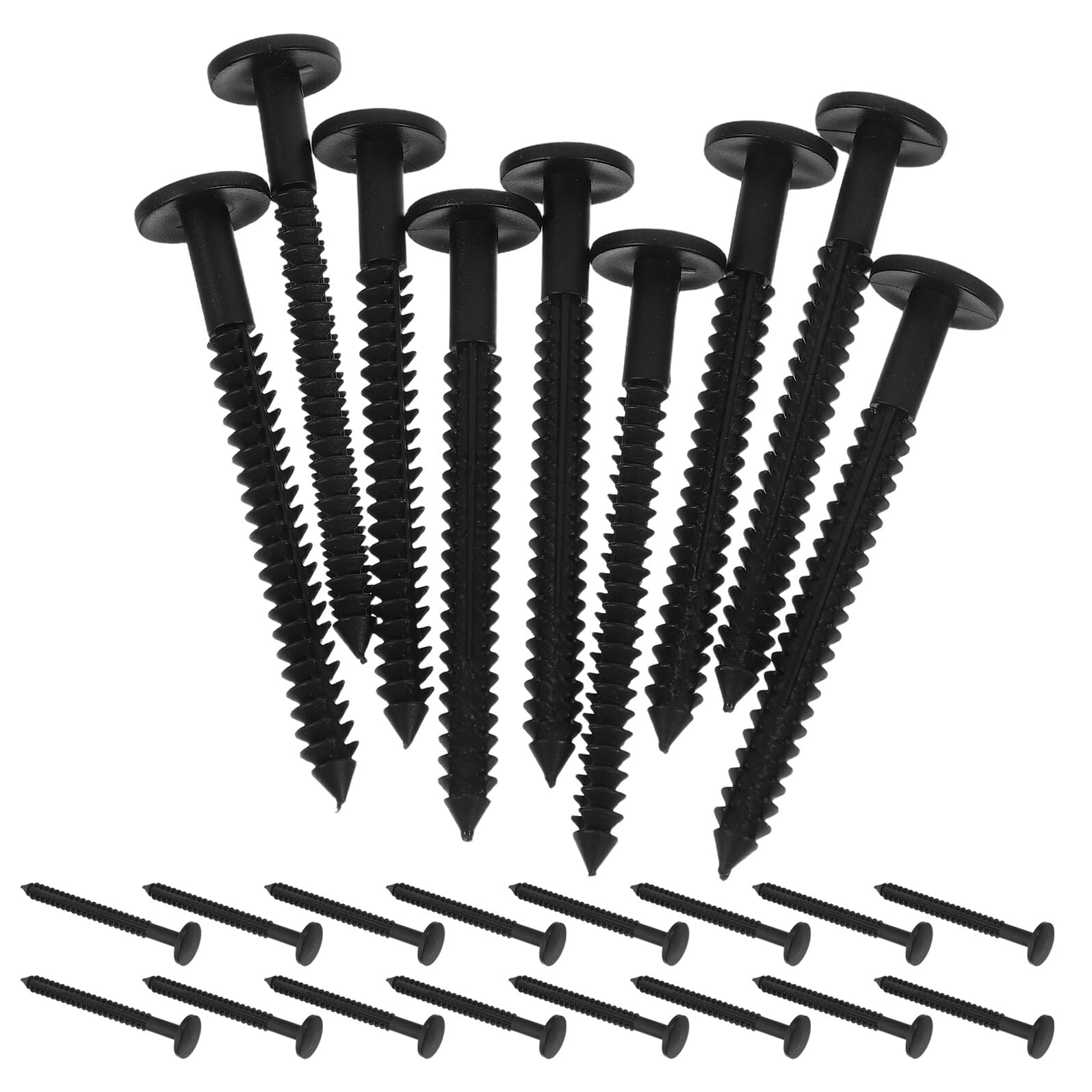 Fixations pour stores en plastique noir Lurrose kit rénovation volets