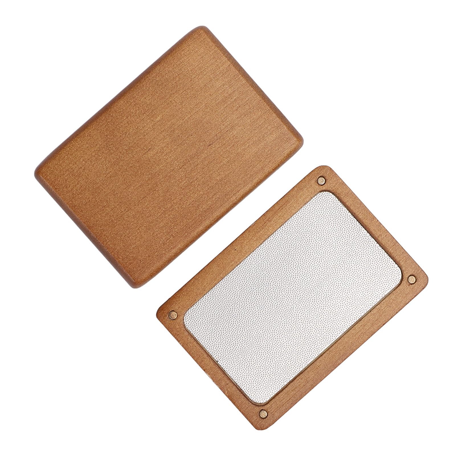 RiToEasysports Lijadora de Punta para Taco de Billar, Cuchillas de Lijado Profesionales de Acero Inoxidable con Carcasa de Madera para Accesorios de Taco de Billar y Equipo de Palo