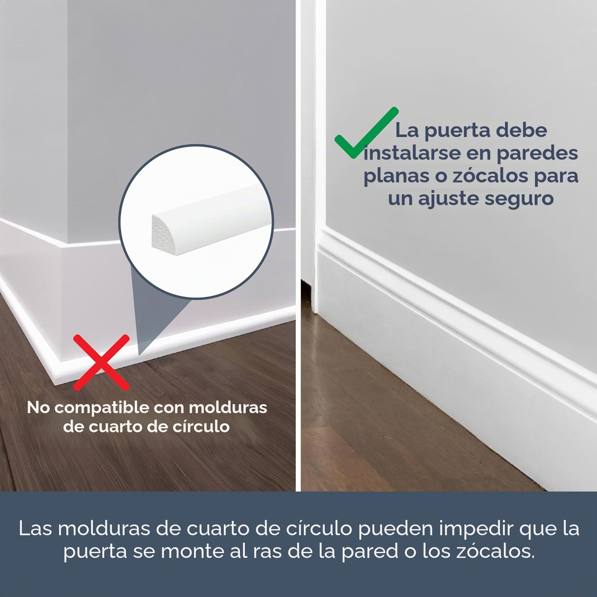 Dreambaby Discovery Flex Configure Adapta - Puerta de Seguridad Plegable para niños de 3 Paneles, se Adapta a Aberturas de 74,5 cm a 195 cm de Ancho y 74 cm de Alto, con función Smart Stay Open y