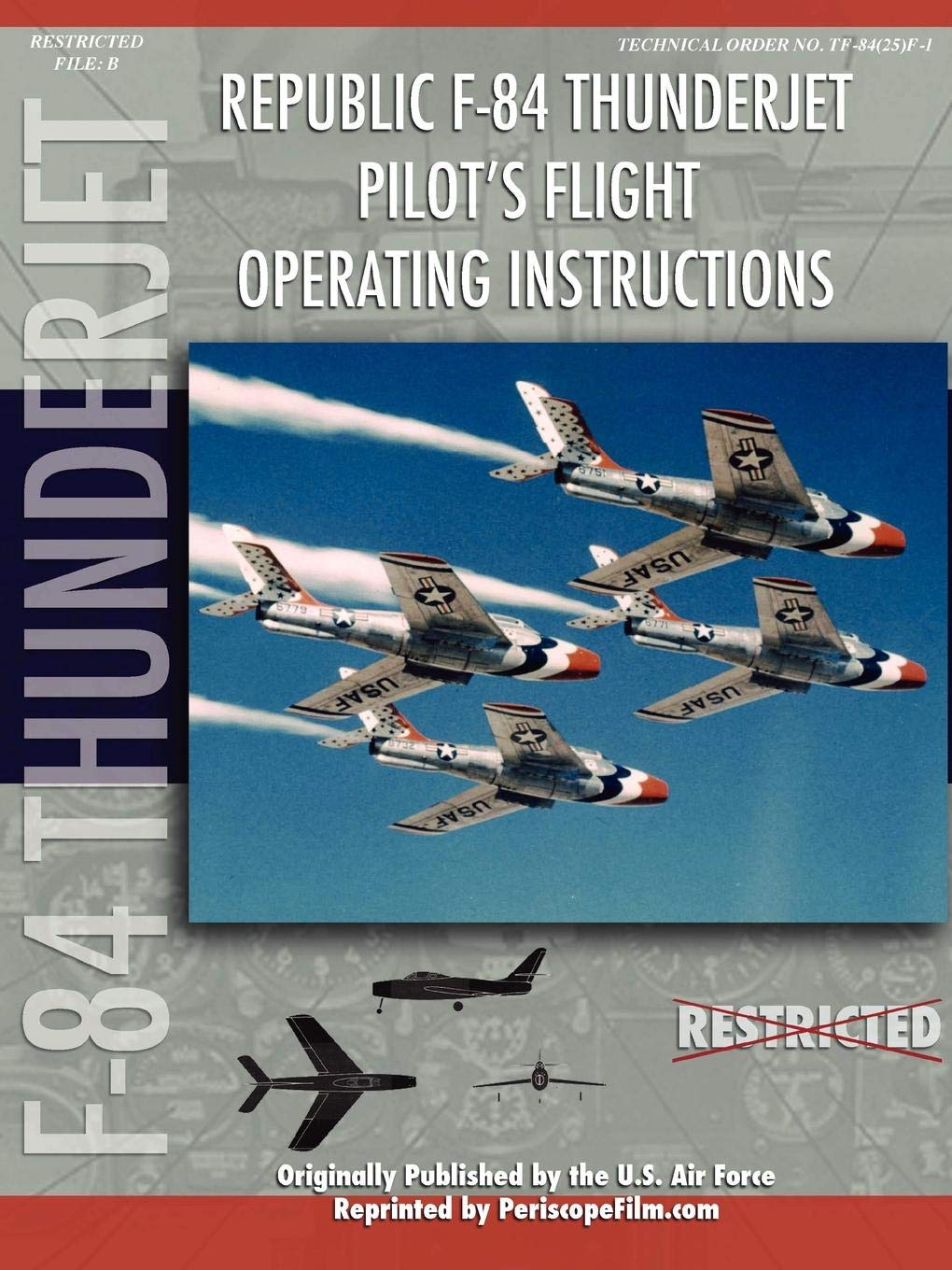 Republic F-84 Thunderjet Pilot's Flight Operating Manual