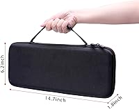 Vista 3 de L LTGEM Funda rígida EVA para Logitech K400 Plus, Logitech MX Mechanical Mini, teclado táctil inalámbrico Logitech POP Keys (solo funda)