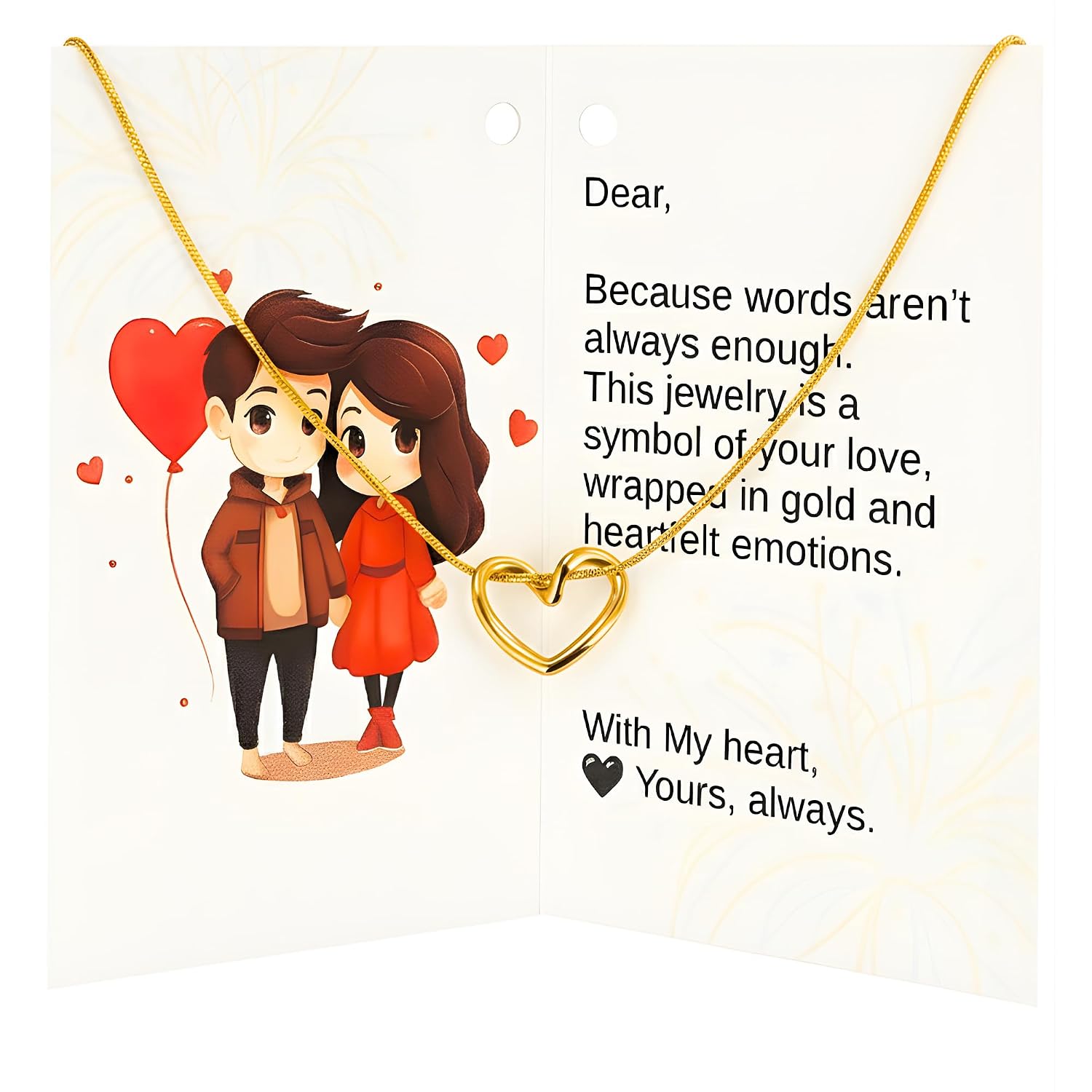 KERETY Anti Tarnish Heart Pendant Necklace for Women | Stylish 18K Gold Plated Heart Shape Necklace | Minimalist Pendant N... - Review, Price and Buying Guide